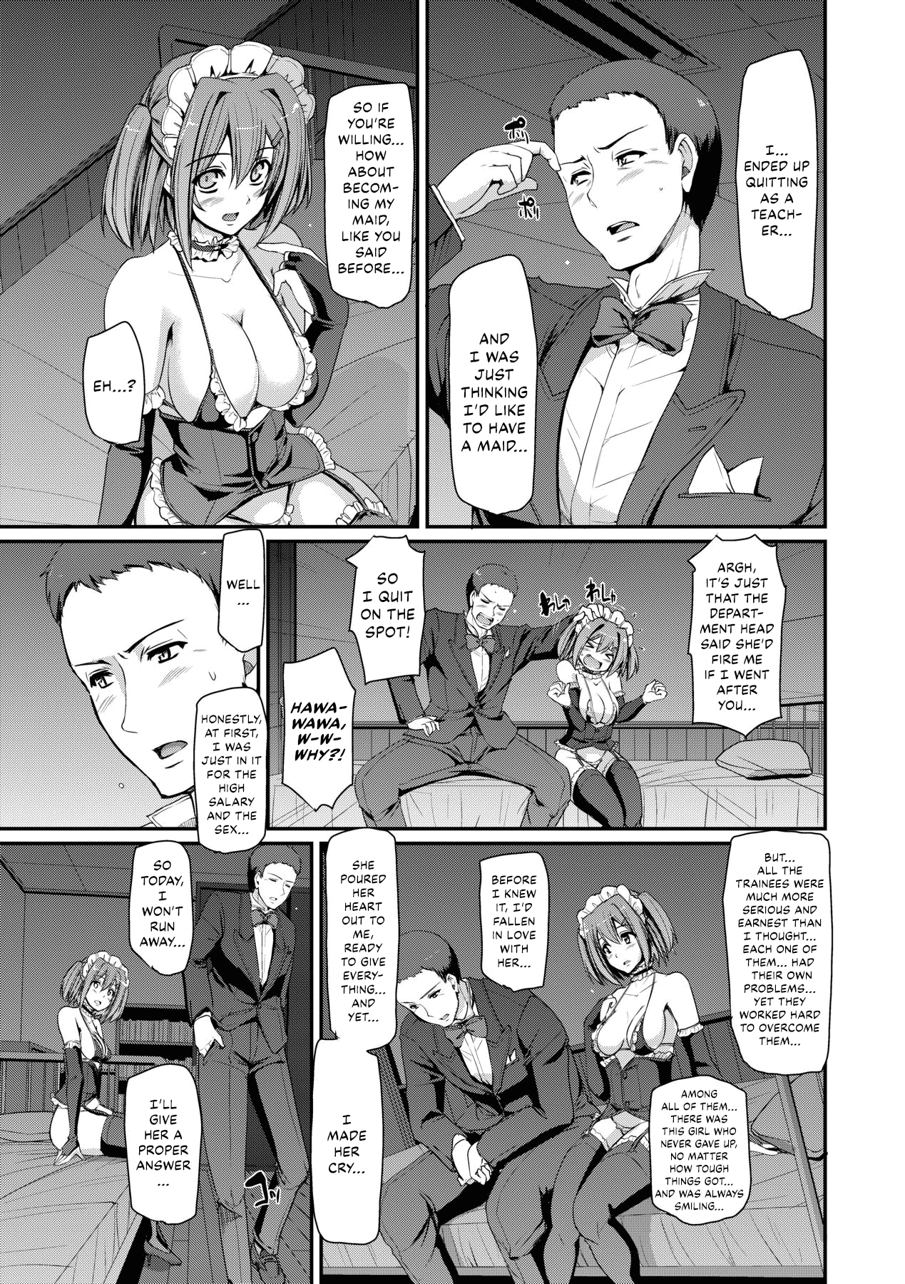 Maid Gakuen e Youkoso!! - Welcome to Maid Academy page 137 - uncensored x-ray hentai manga - read online free