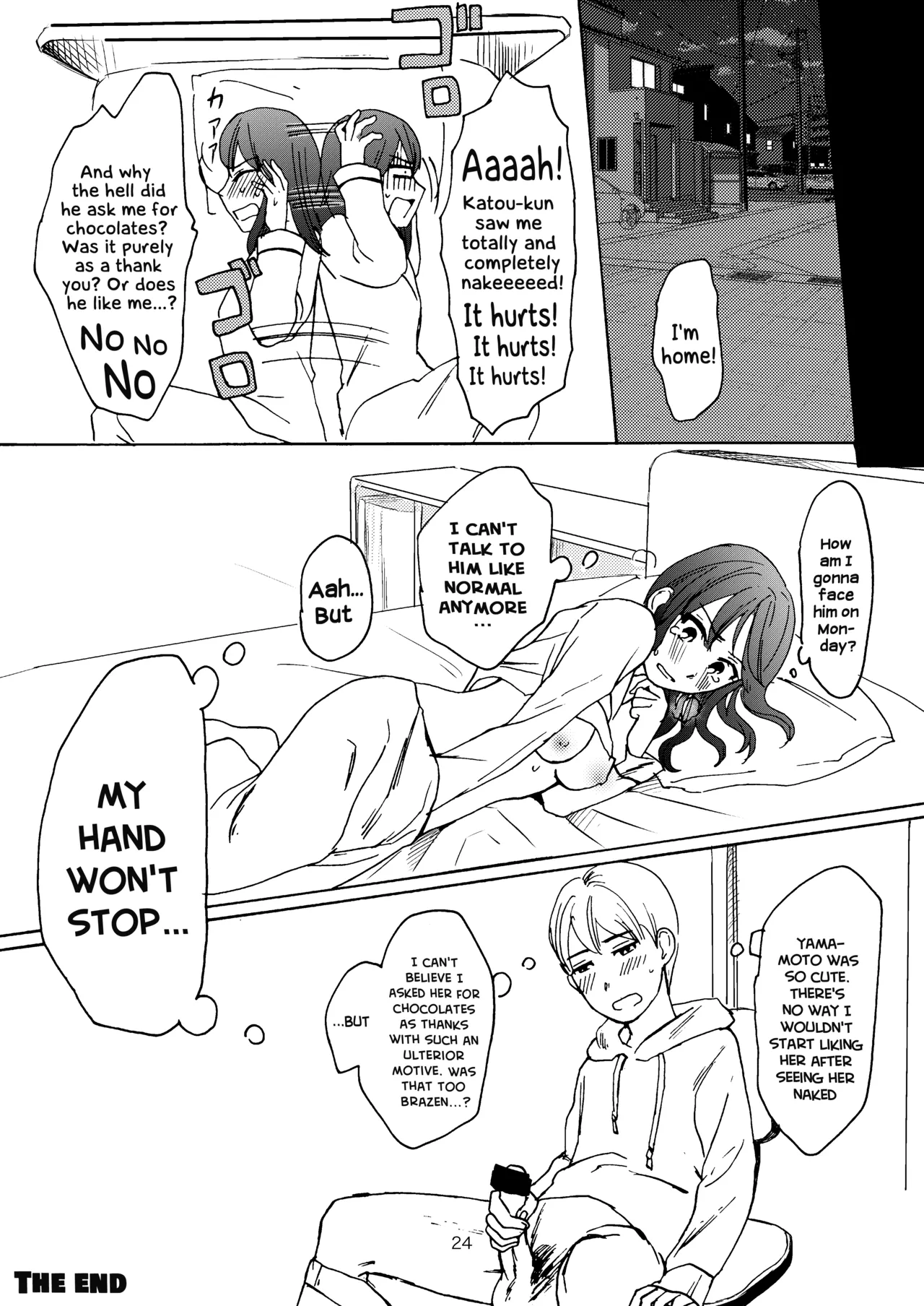 Ai no Onsen Pool | The Hot Spring Pool of Love page 22 original parody - exhibitionism nudity only hentai manga - read online free