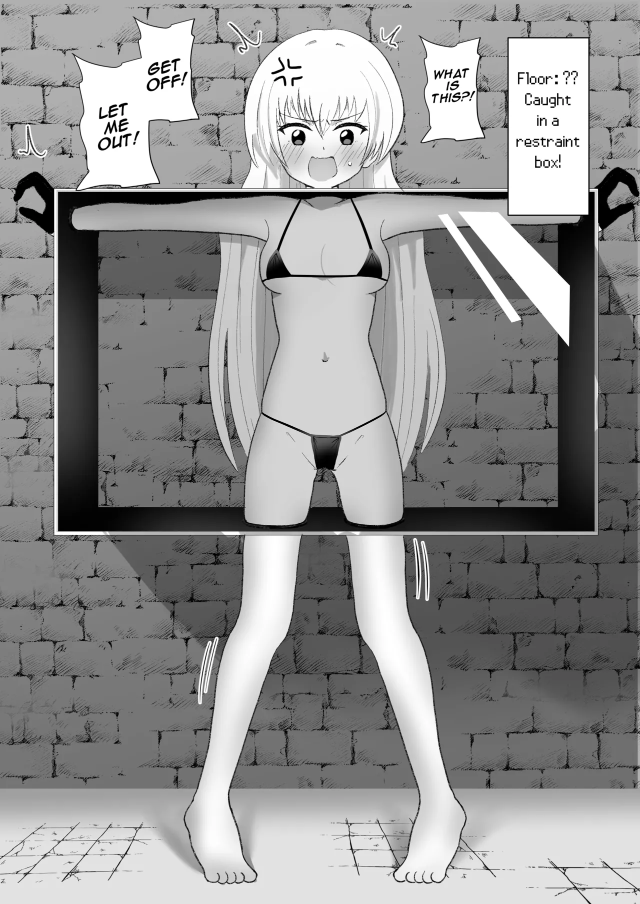 Serea no Kusuguri Dungeon | Serea's Tickling Dungeon page 32 original parody - sole female blindfold hentai manga - read online free