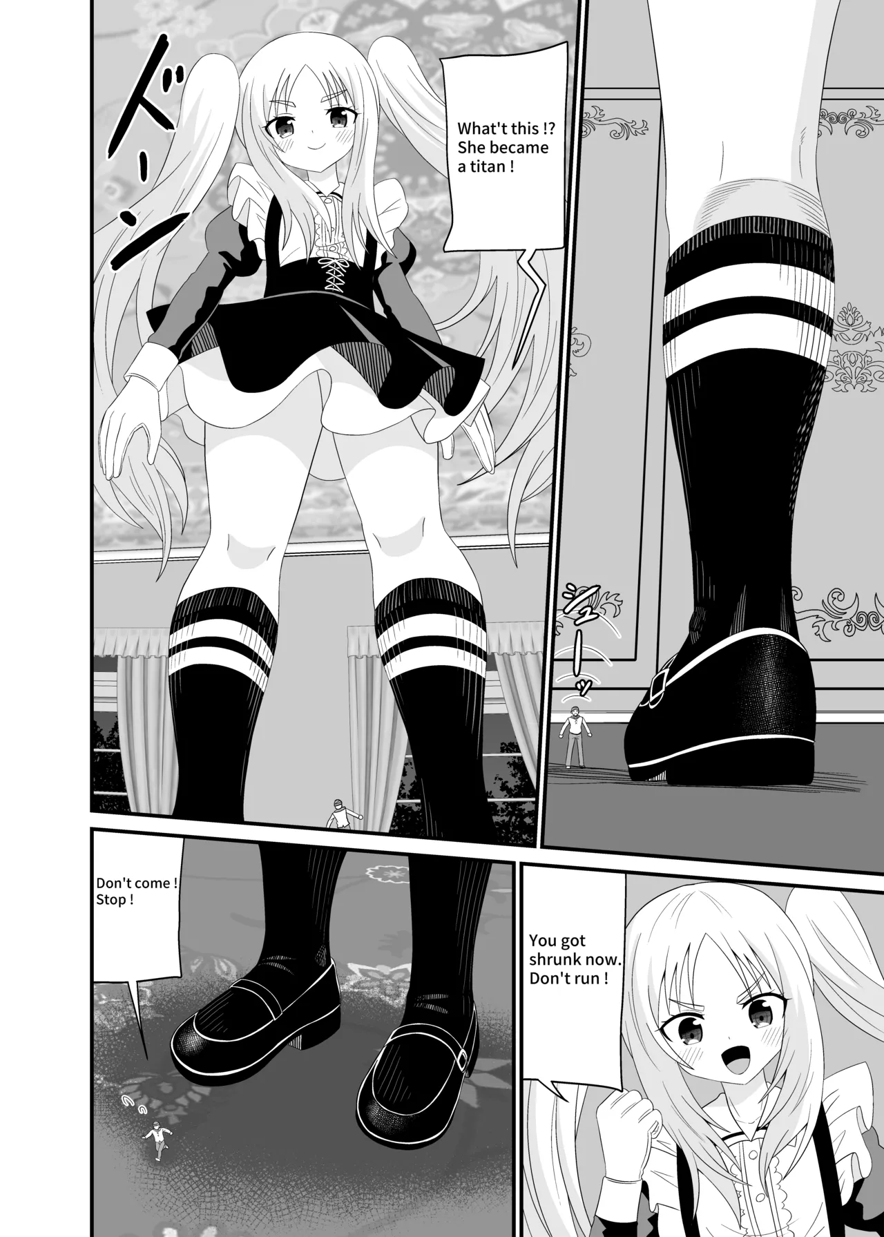 Page 5 of Namaiki Maid ni Ijimerareru | Be trumpled by bratty girl