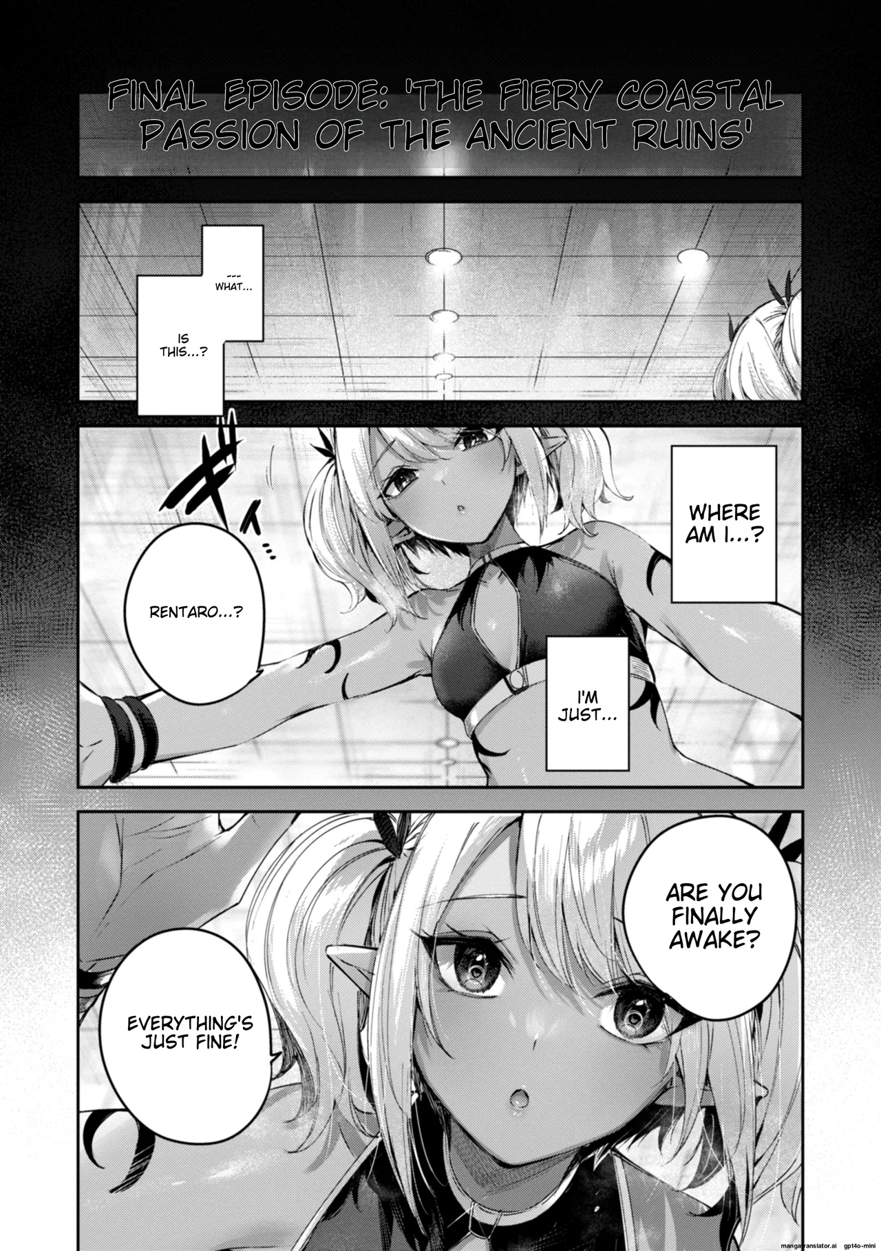 Dokushin Hunter no Deai wa Elf no Mori de | The Single Hunter Meets Girl in The Elven Forest page 104 - rough translation big breasts hentai manga - read online free