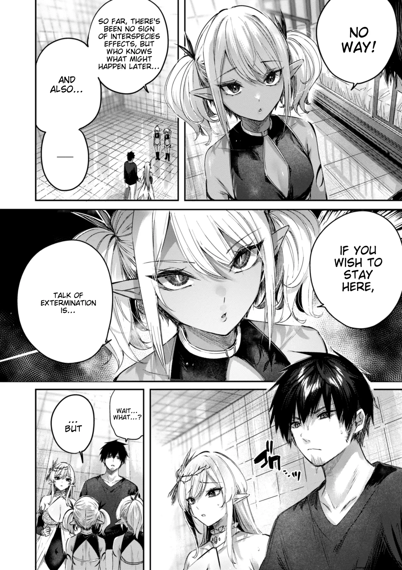 Dokushin Hunter no Deai wa Elf no Mori de | The Single Hunter Meets Girl in The Elven Forest page 113 - elf big breasts hentai manga - read online free