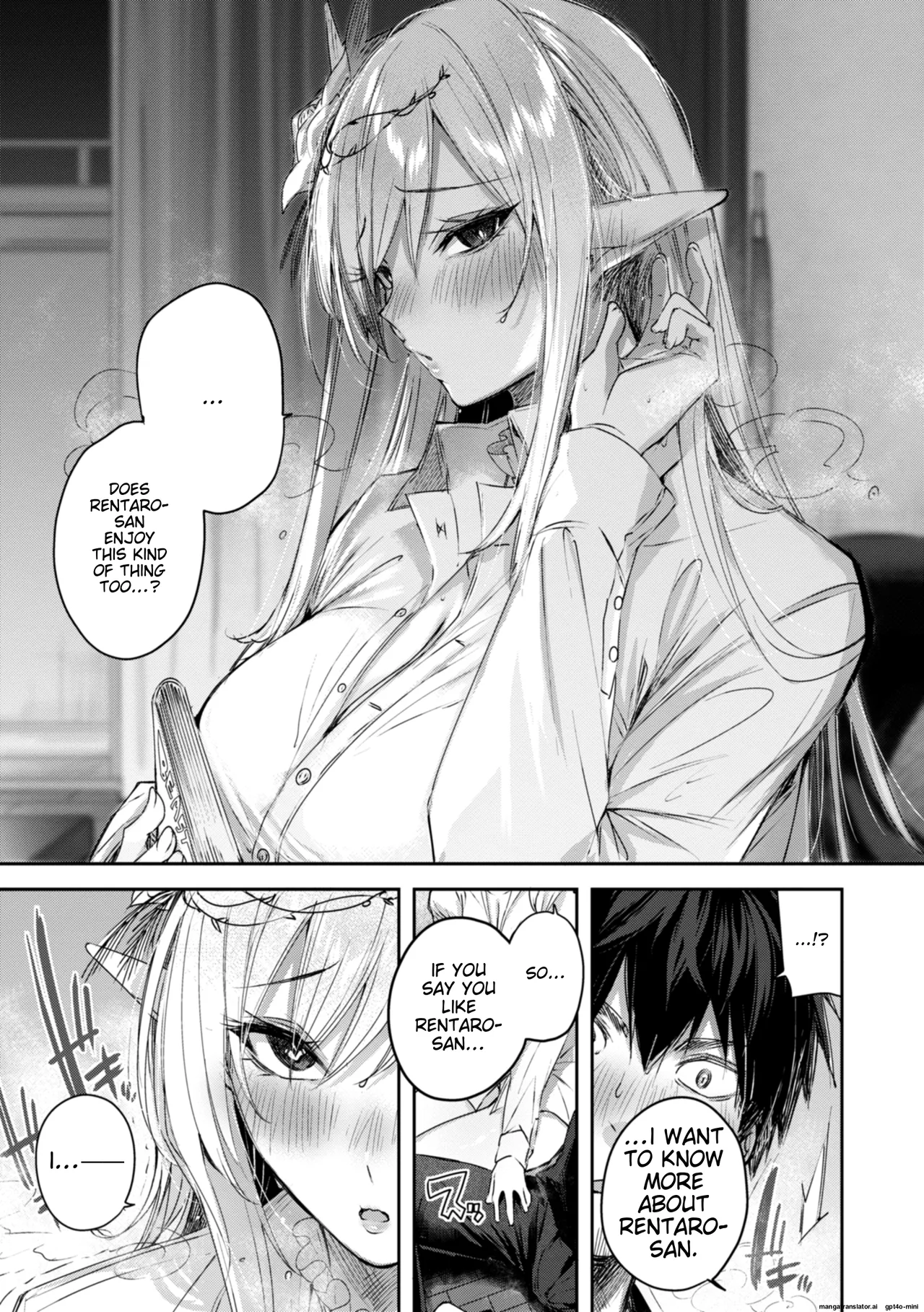 Dokushin Hunter no Deai wa Elf no Mori de | The Single Hunter Meets Girl in The Elven Forest page 62 - elf big breasts hentai manga - read online free