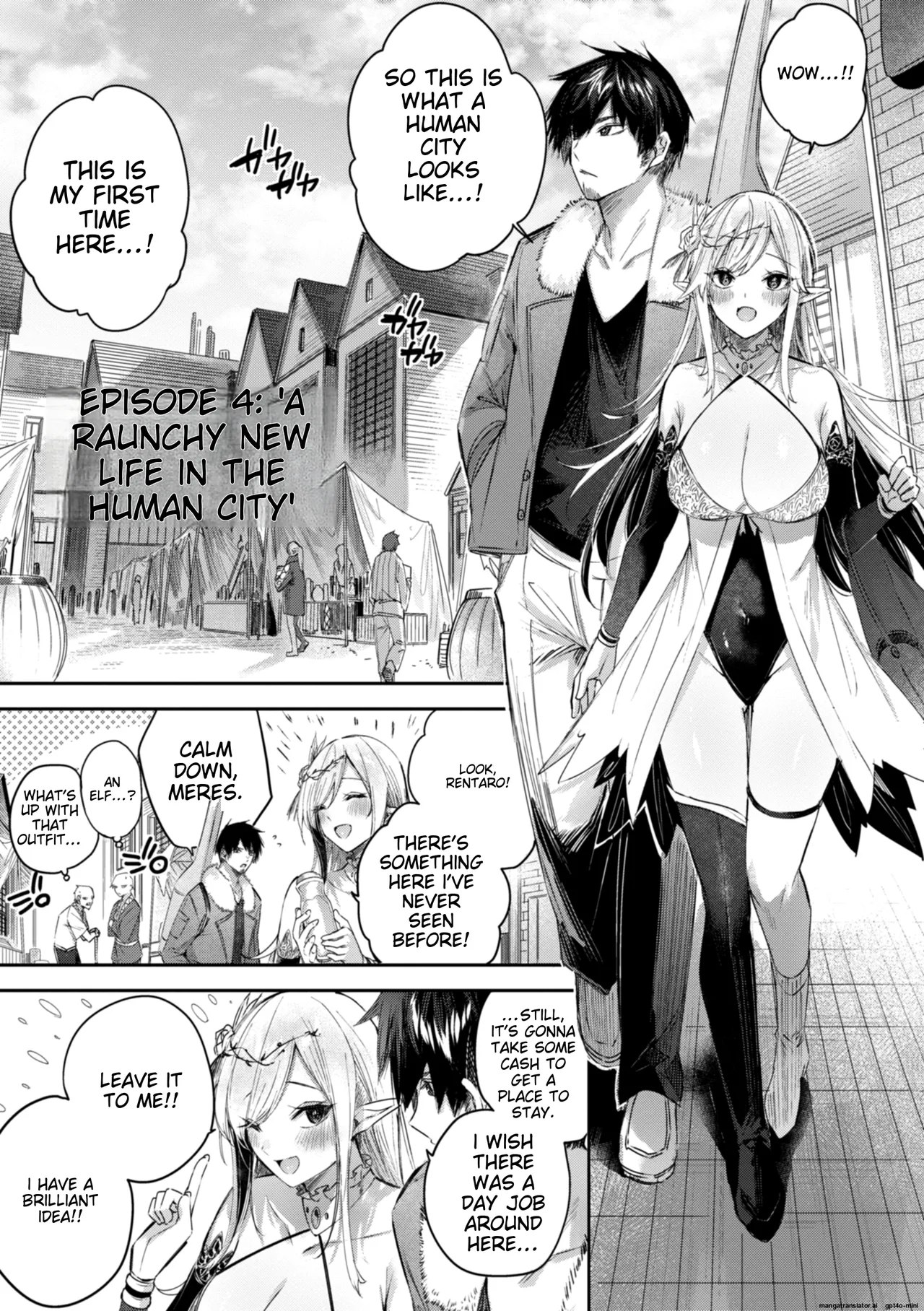 Dokushin Hunter no Deai wa Elf no Mori de | The Single Hunter Meets Girl in The Elven Forest page 78 - elf big breasts hentai manga - read online free