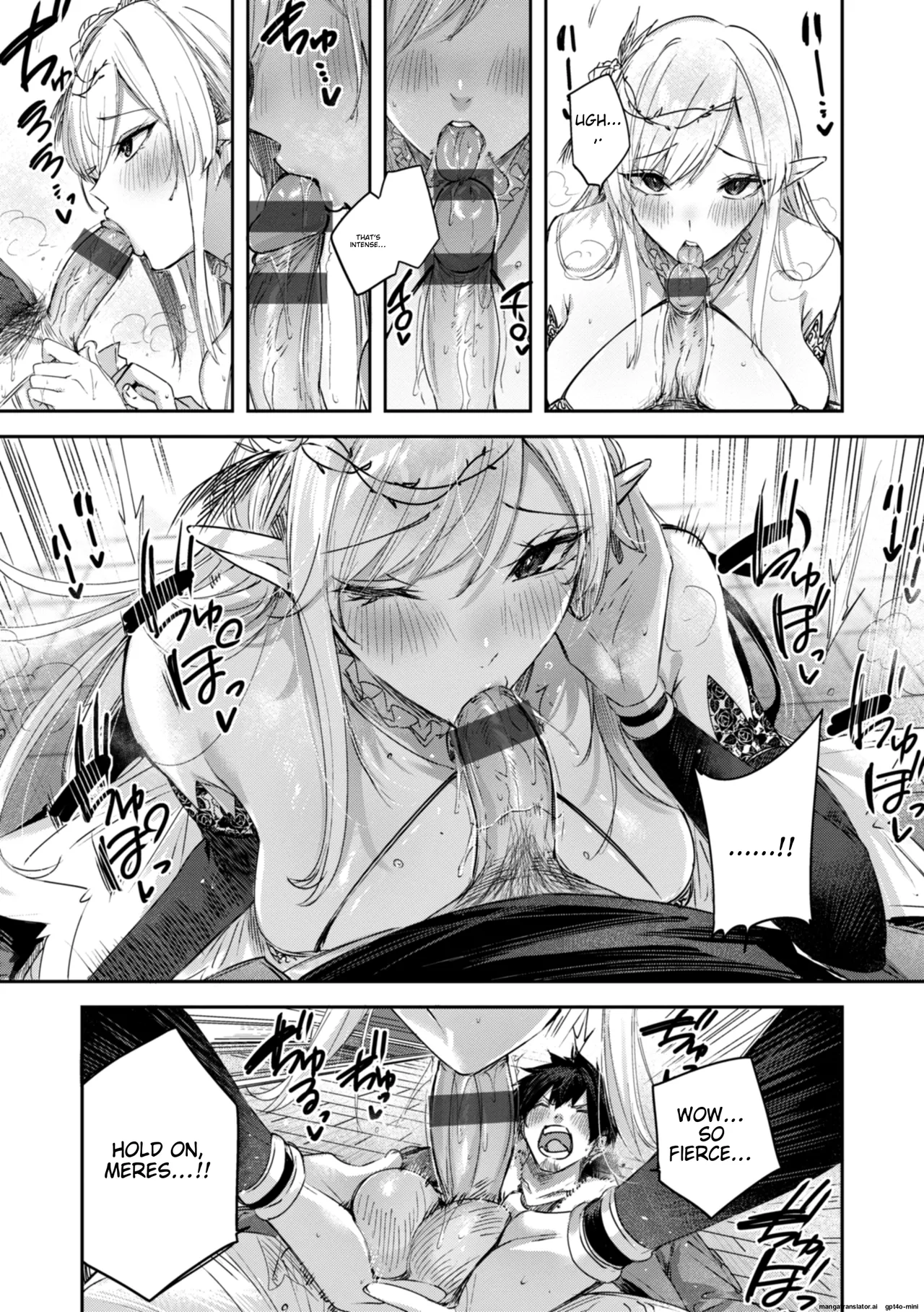 Dokushin Hunter no Deai wa Elf no Mori de | The Single Hunter Meets Girl in The Elven Forest page 86 - elf big breasts hentai manga - read online free