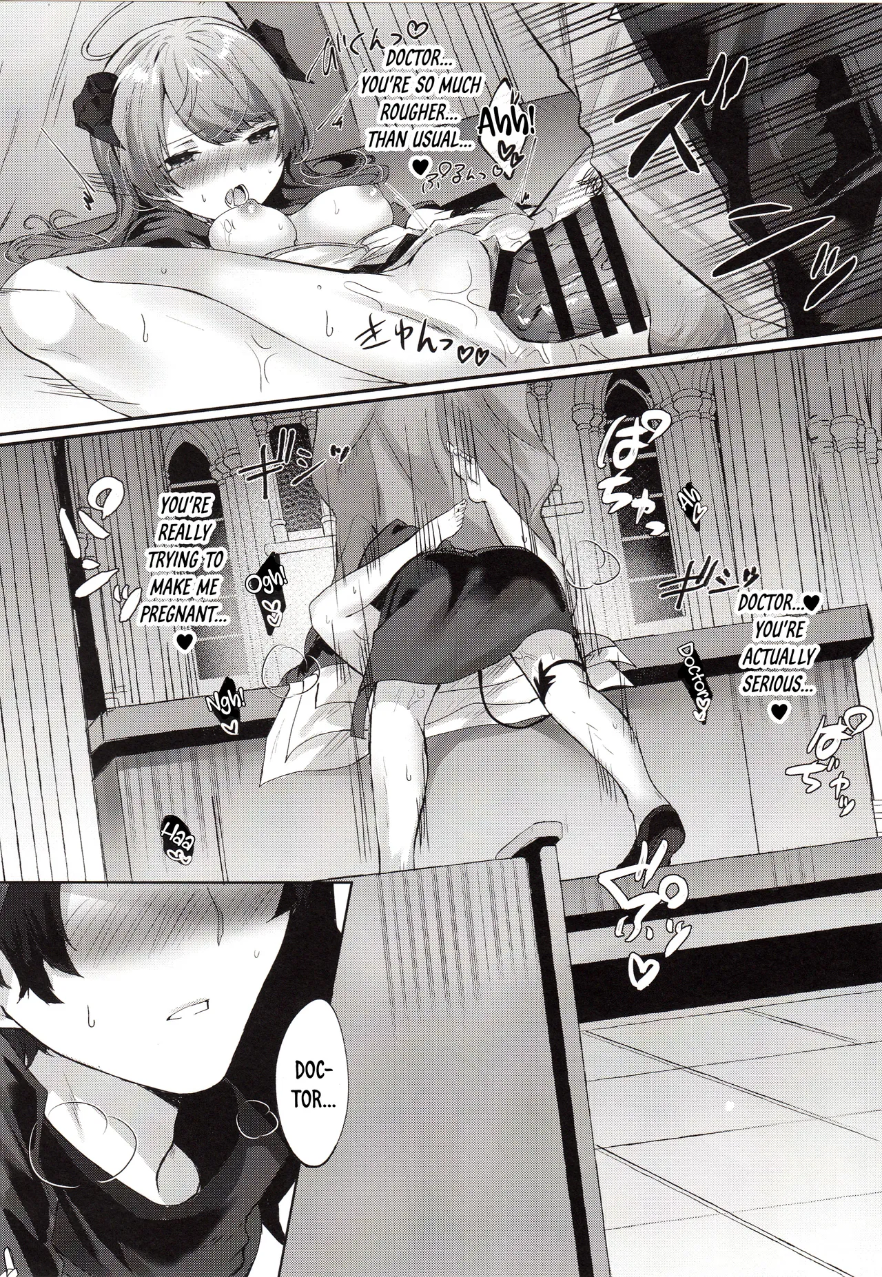 Angel Maiden page 22 featuring mostima arknights parody - nakadashi footjob hentai manga - read online free