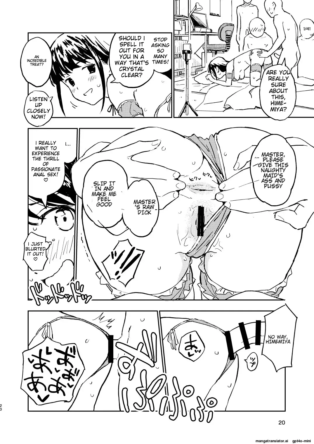 1-kagetsu Ninshin Shinakereba Otoko ni Modoreru Hanashi 2 page 21 original parody - mmf threesome group hentai manga - read online free