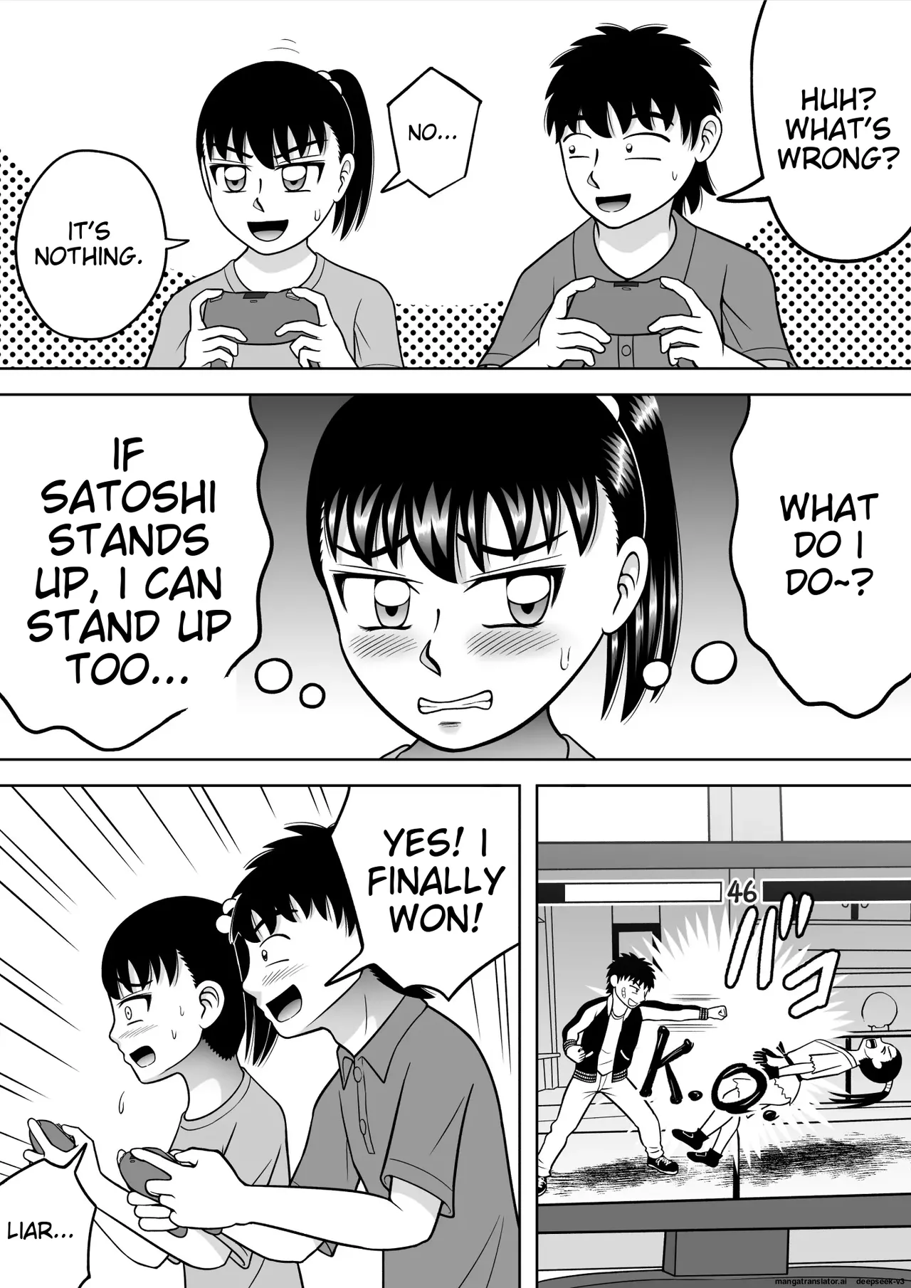 No-Pan Shoujo page 32 original parody - kissing humiliation hentai manga - read online free