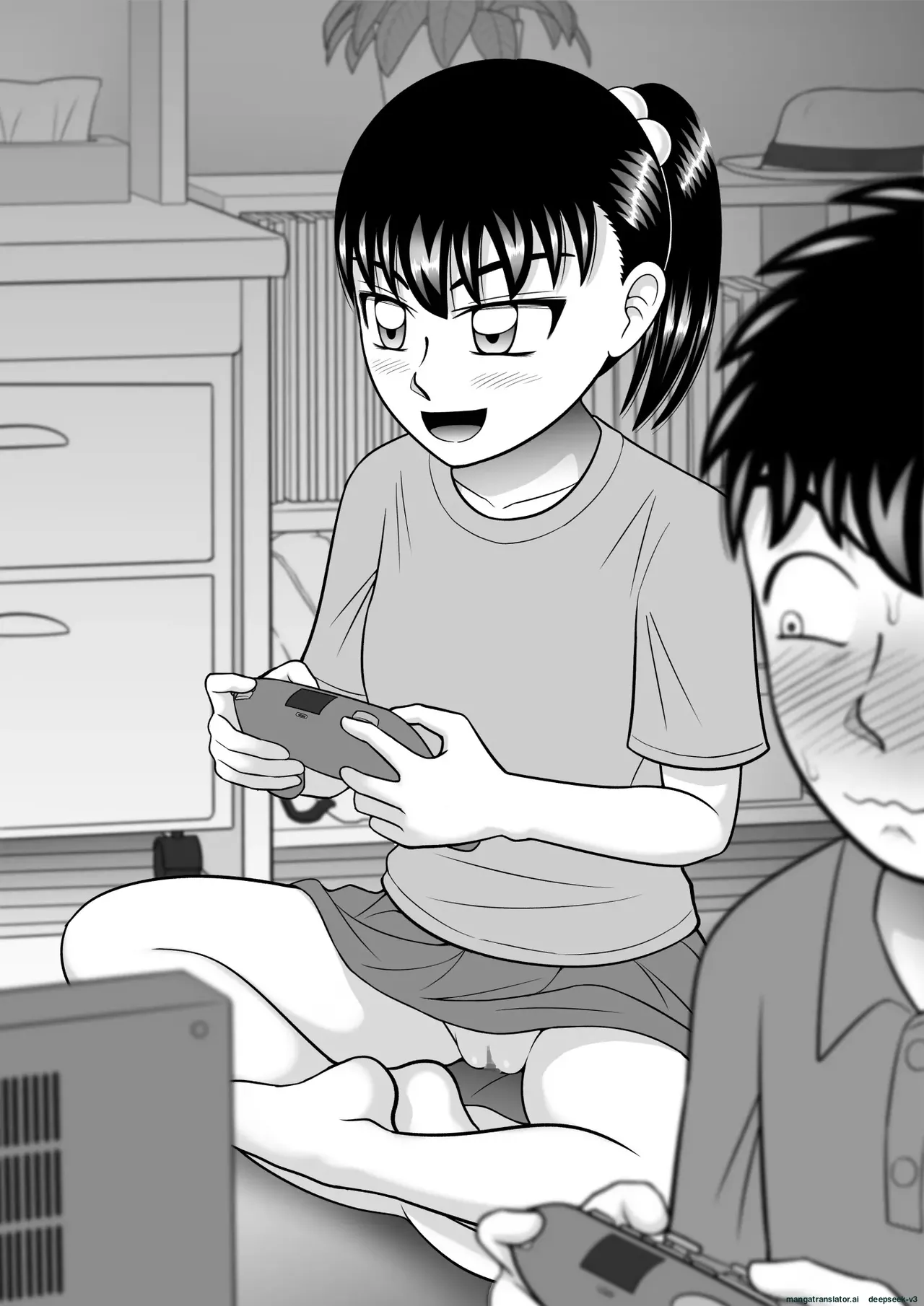 No-Pan Shoujo page 53 original parody - sole female sole male hentai manga - read online free