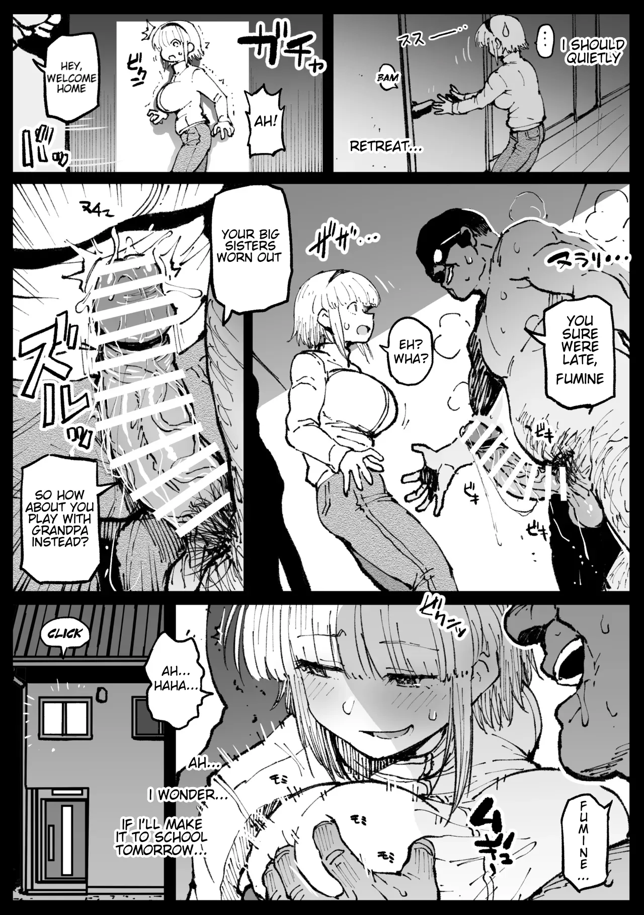Ojii-chan ga Yattekita | The Grandfather Has Arrived page 23 original parody - nakadashi big penis hentai manga - read online free