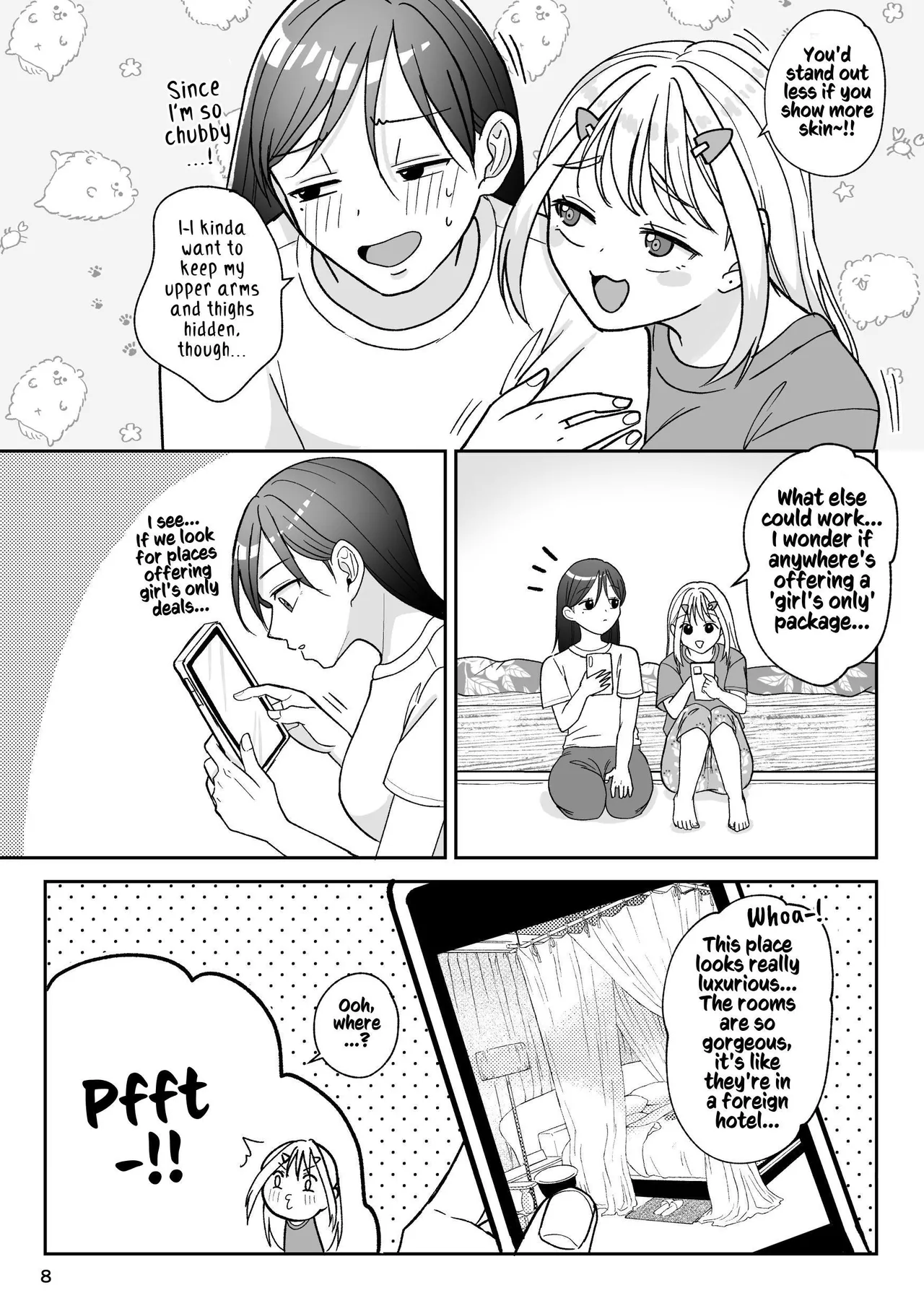 That Woman Next Door Is A Perverted Streamer page 117 original parody - multiple orgasms yuri hentai manga - read online free