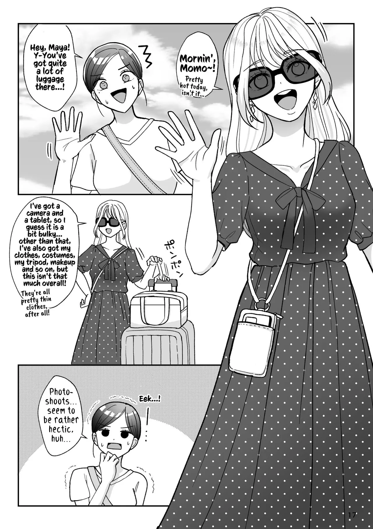 That Woman Next Door Is A Perverted Streamer page 126 original parody - multiple orgasms yuri hentai manga - read online free
