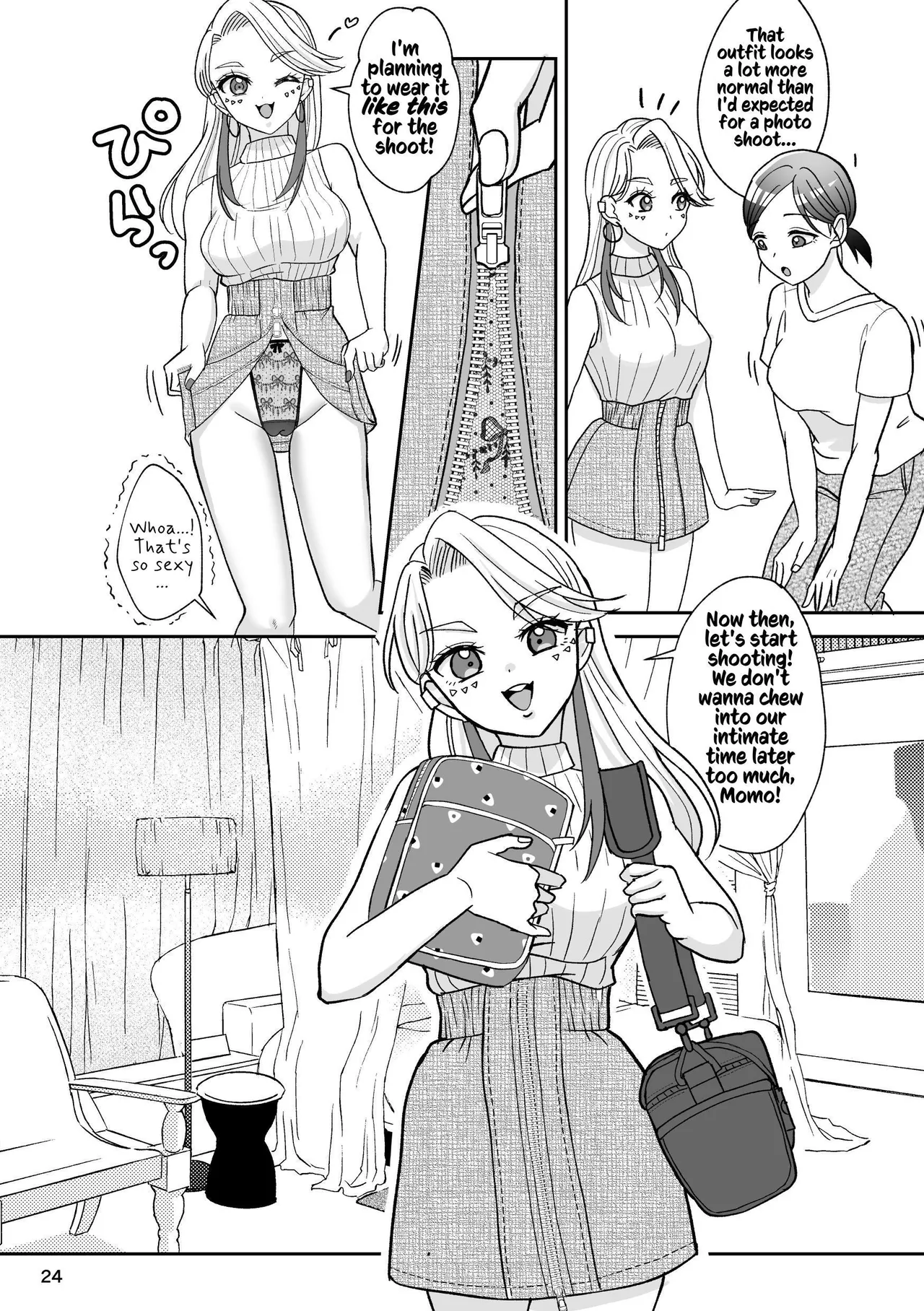 That Woman Next Door Is A Perverted Streamer page 133 original parody - squirting cunnilingus hentai manga - read online free