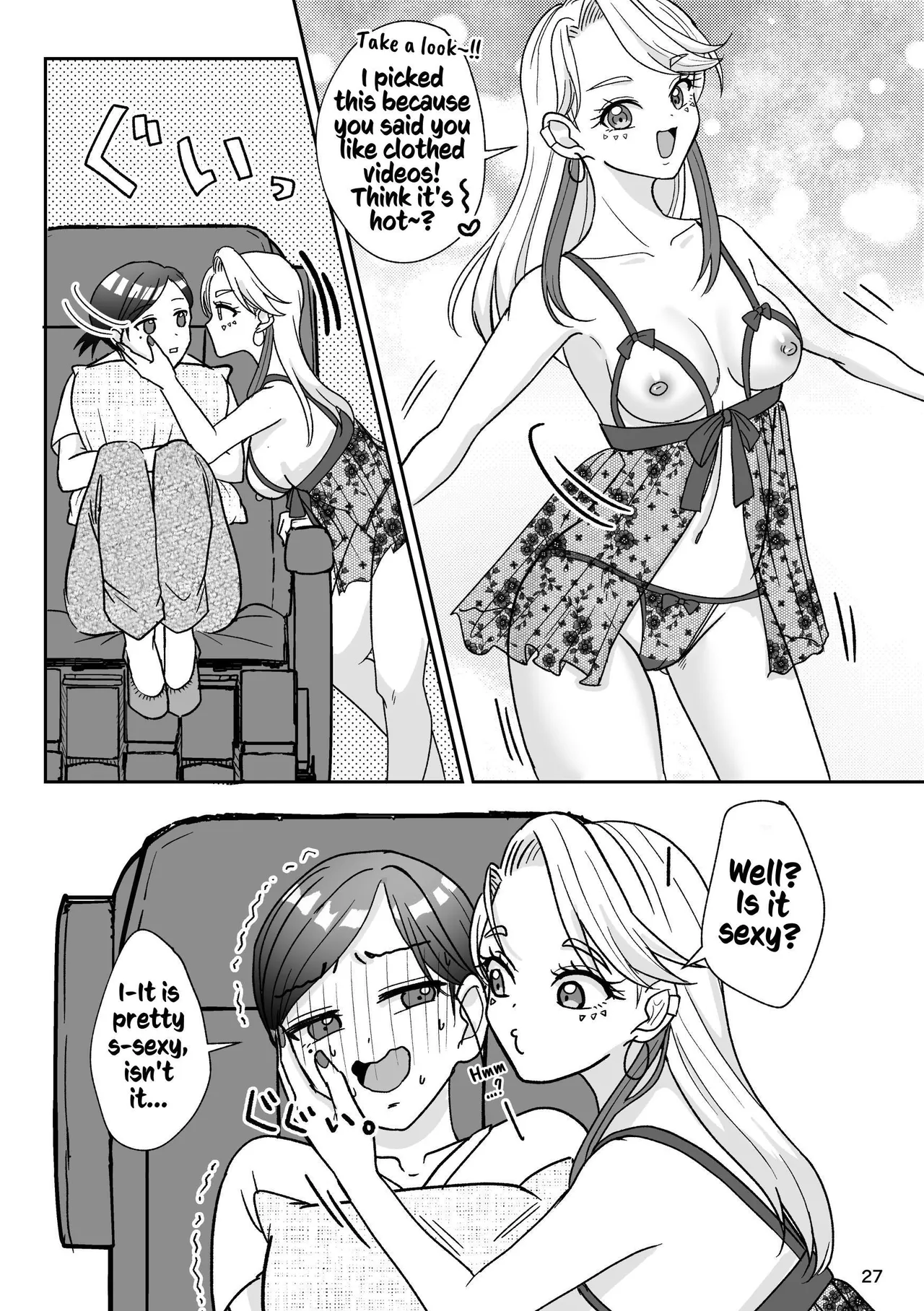 That Woman Next Door Is A Perverted Streamer page 136 original parody - multiple orgasms yuri hentai manga - read online free