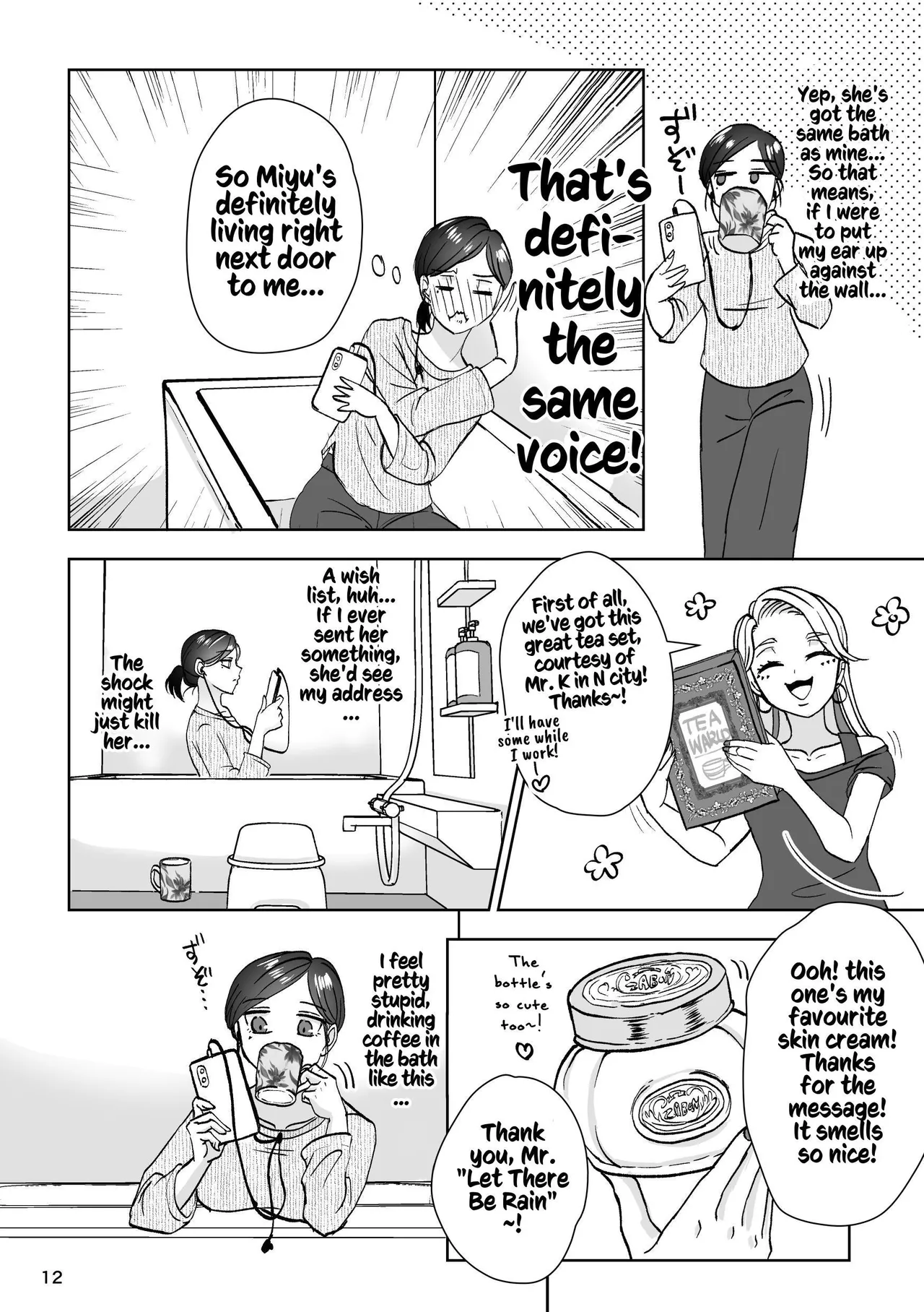 That Woman Next Door Is A Perverted Streamer page 17 original parody - multiple orgasms yuri hentai manga - read online free