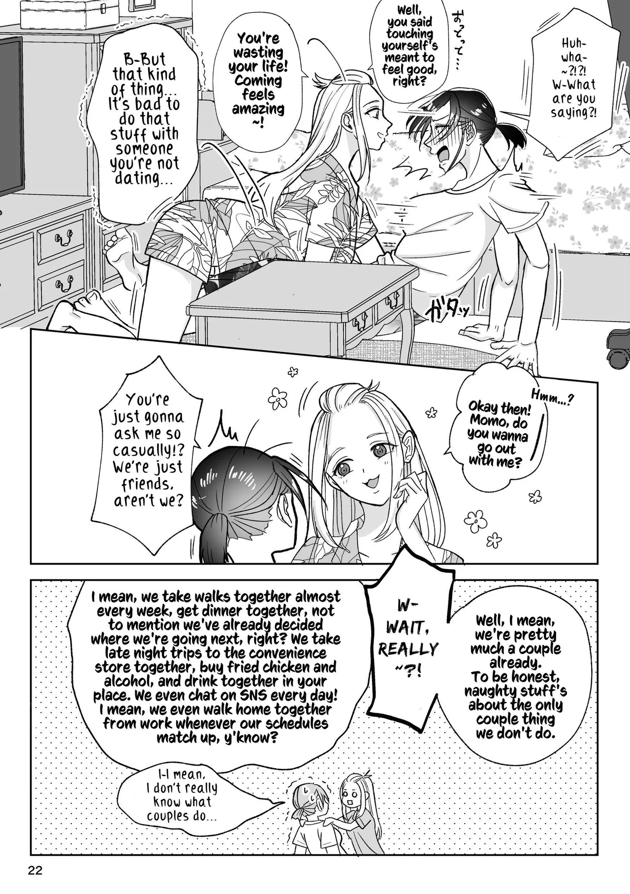 That Woman Next Door Is A Perverted Streamer page 79 original parody - multiple orgasms yuri hentai manga - read online free