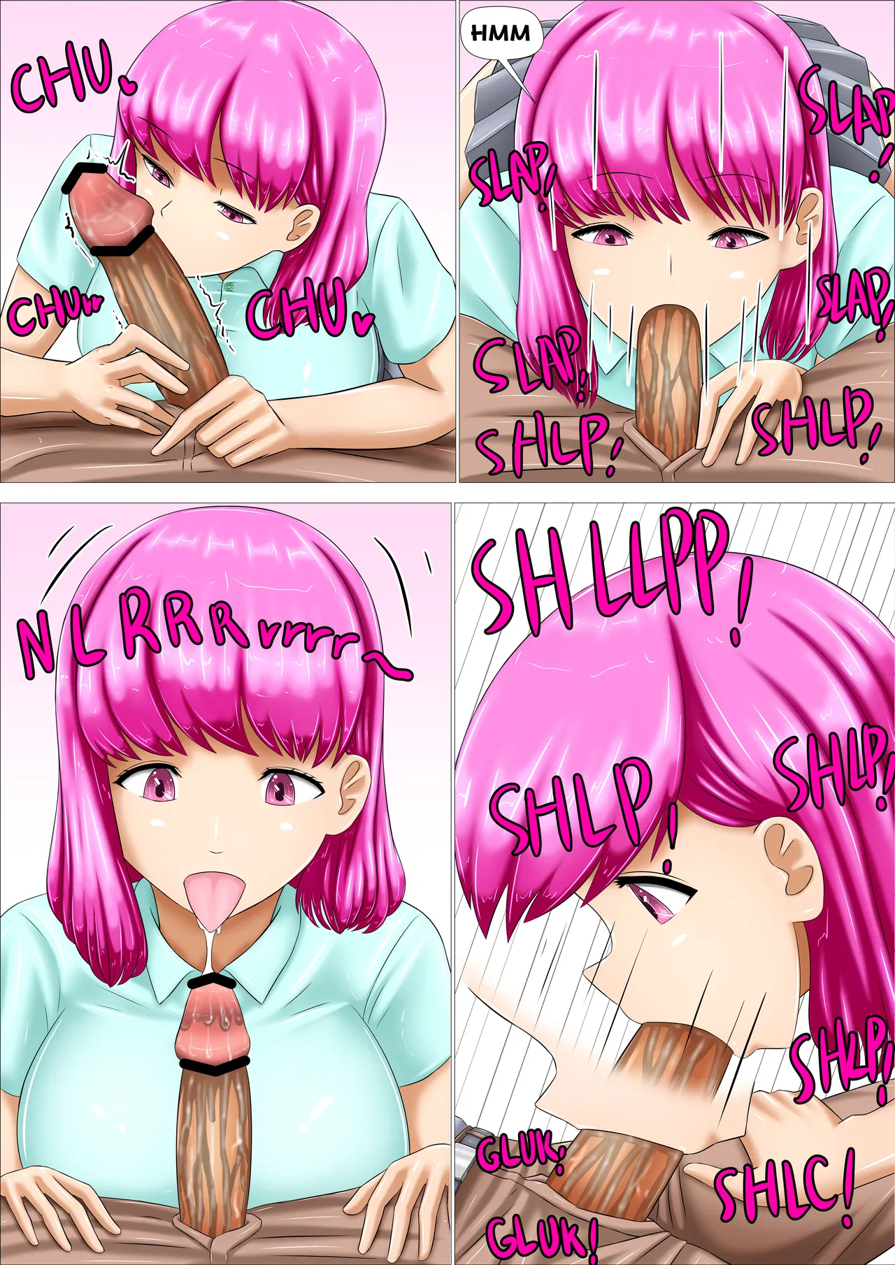 Schoolgirl Femdom page 12 original parody - sole male full color hentai manga - read online free