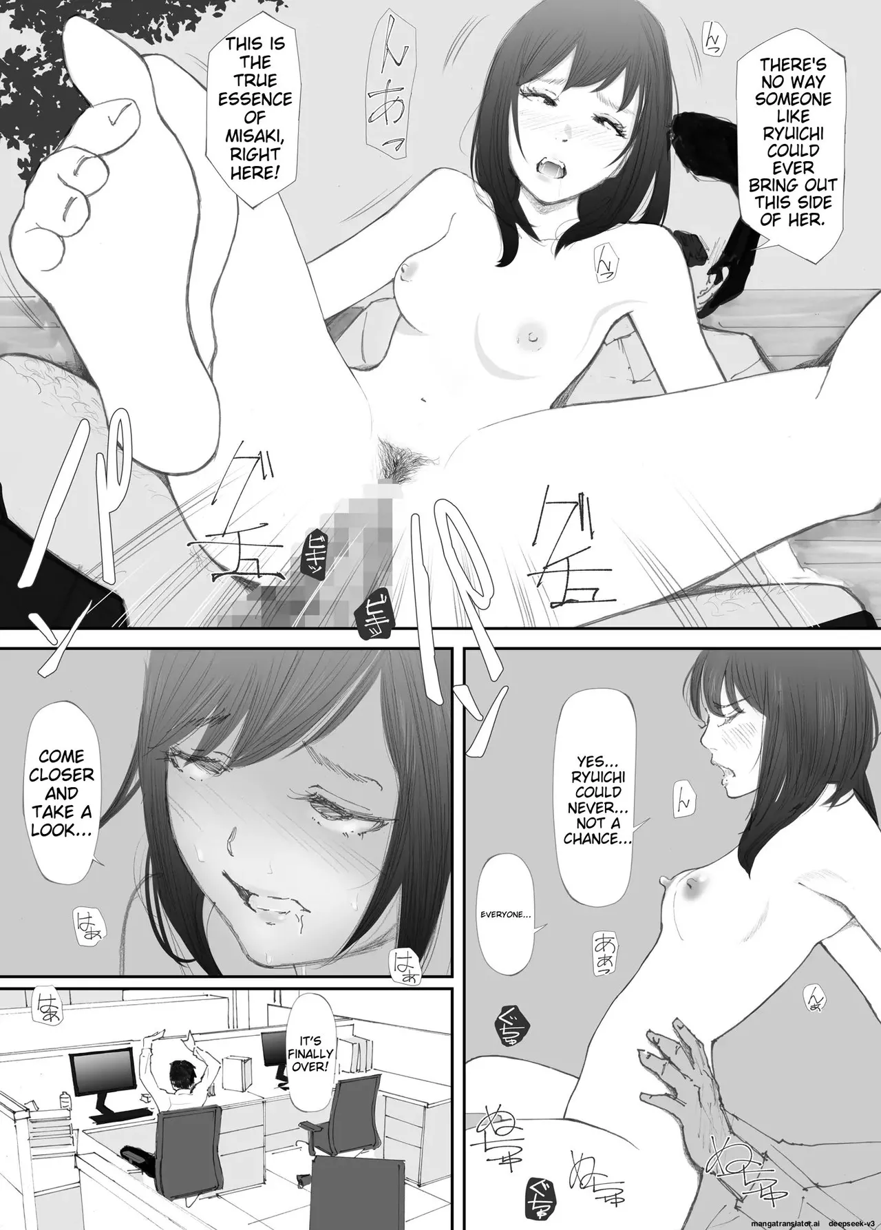 Wakarase Sex ni Ochita Konyakusha | My Fiance Fell Into Sex page 52 original parody - mosaic censorship rough translation hentai manga - read online free