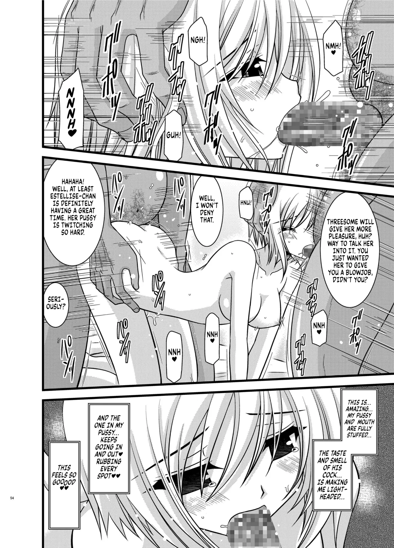 [valssu (Charu)] Mangetsu San Tan (Tales of Vesperia) [Digital] chapter 2 [Digital] [English] [Kuraudo] page 14 featuring estellise sidos heurassein tales of vesperia parody - big breasts mmf threesome hentai manga - read online free