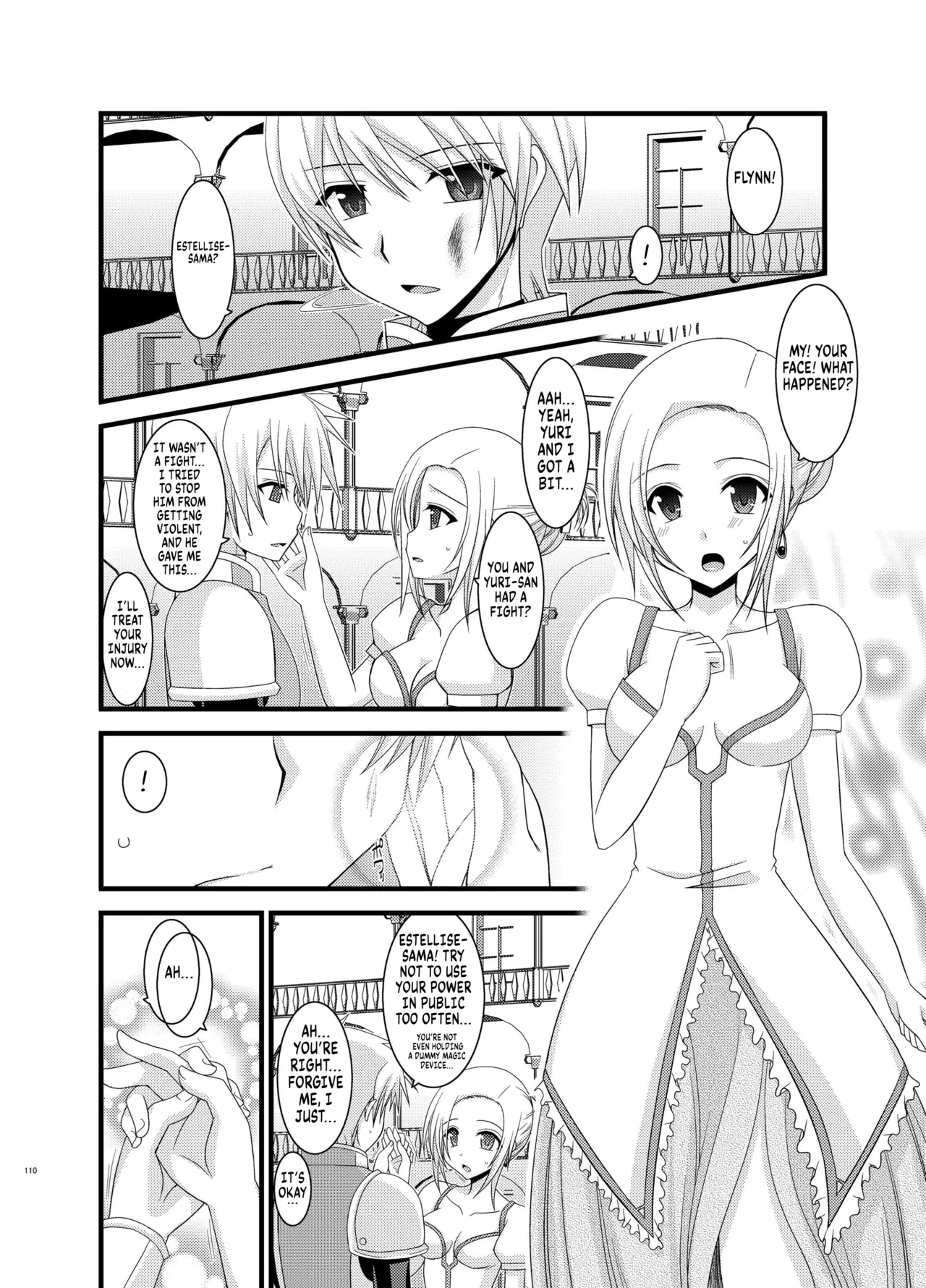[valssu (Charu)] Mangetsu San Tan (Tales of Vesperia) [Digital] chapter 3 + epilogue [Digital] [English] [Kuraudo] page 32 featuring estellise sidos heurassein tales of vesperia parody - nakadashi stockings hentai manga - read online free