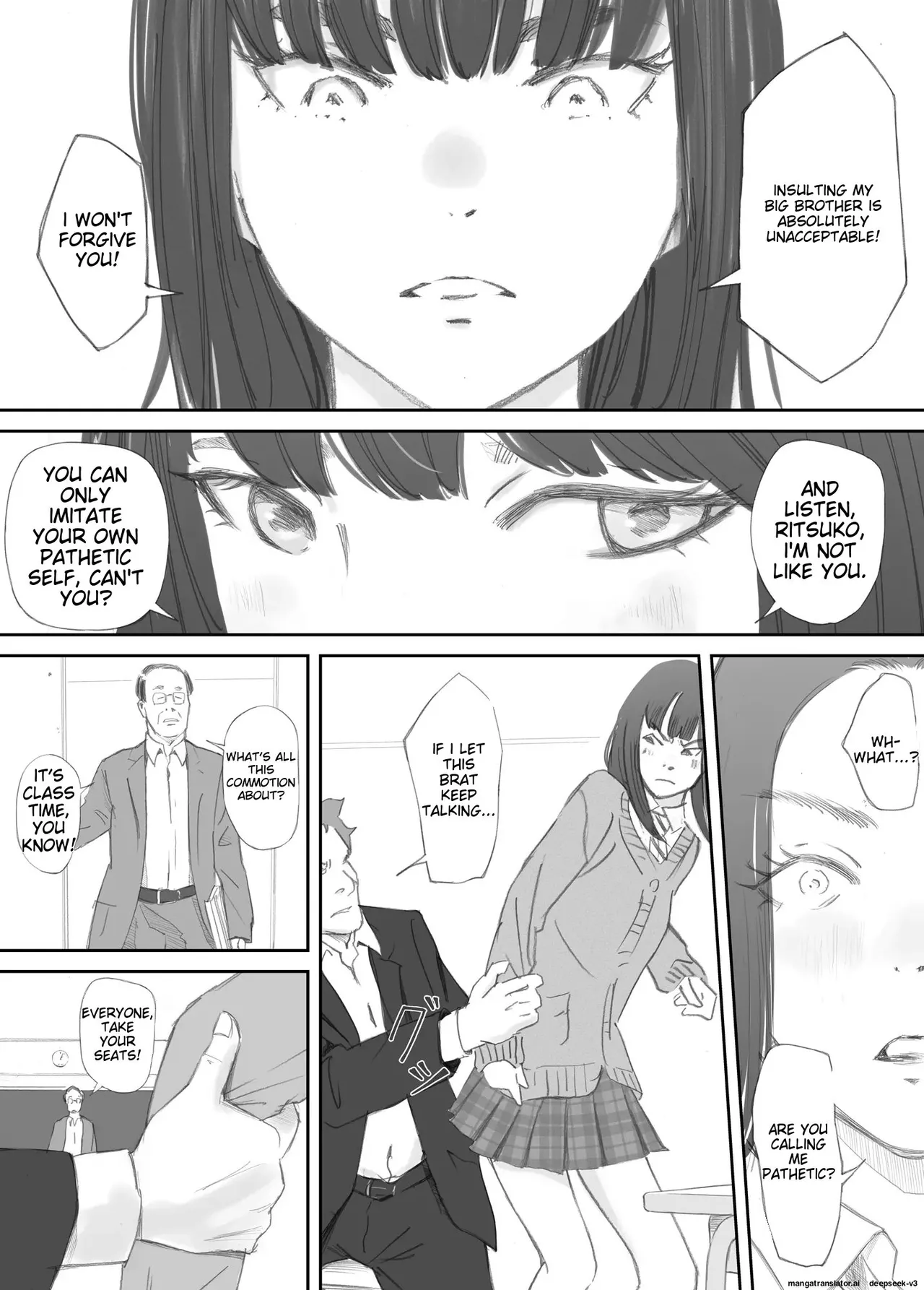 [Nekome Koi] Hadan no Kizuna -Netorareta Gimai- | Broken Bonds: Stepsister Cuckolded [English] page 16 original parody - pregnant netorare hentai manga - read online free