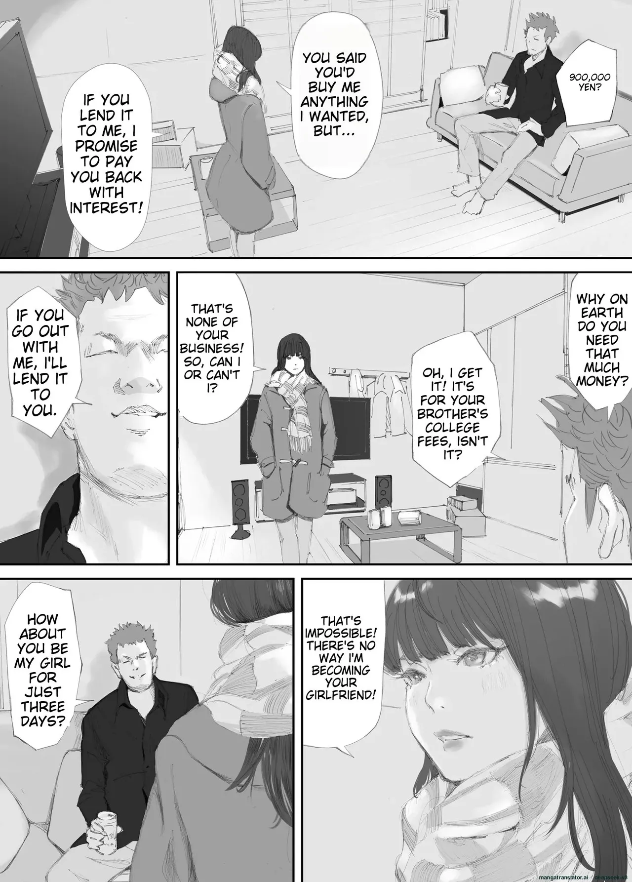 [Nekome Koi] Hadan no Kizuna -Netorareta Gimai- | Broken Bonds: Stepsister Cuckolded [English] page 52 original parody - pregnant netorare hentai manga - read online free