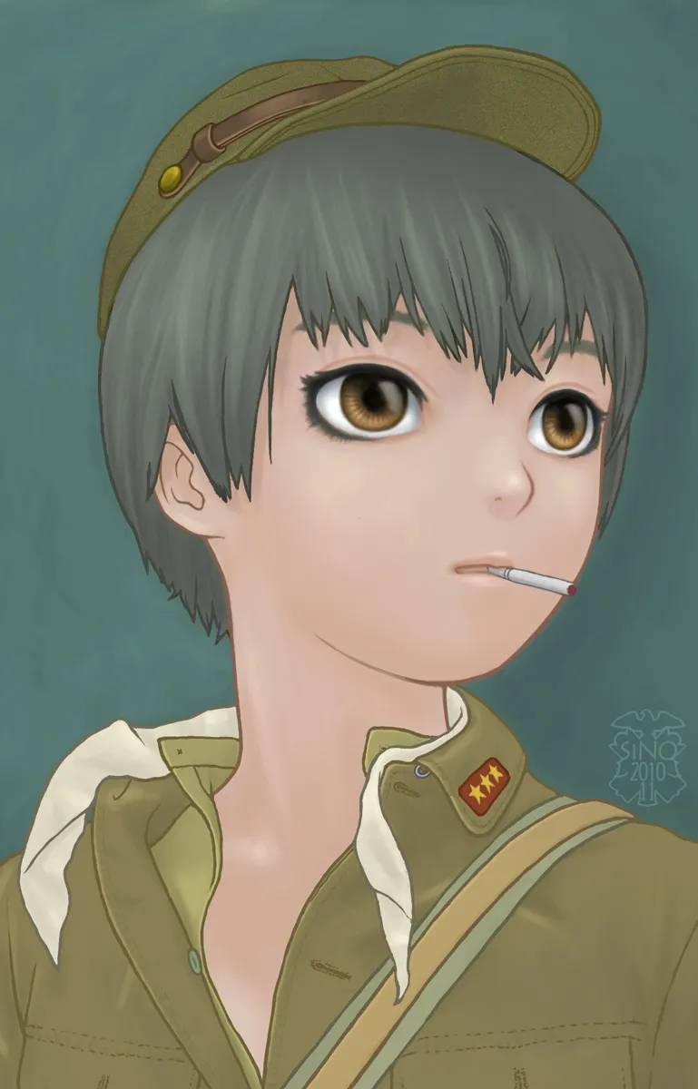 武装军服女子 page 59 - military hentai manga - read online free