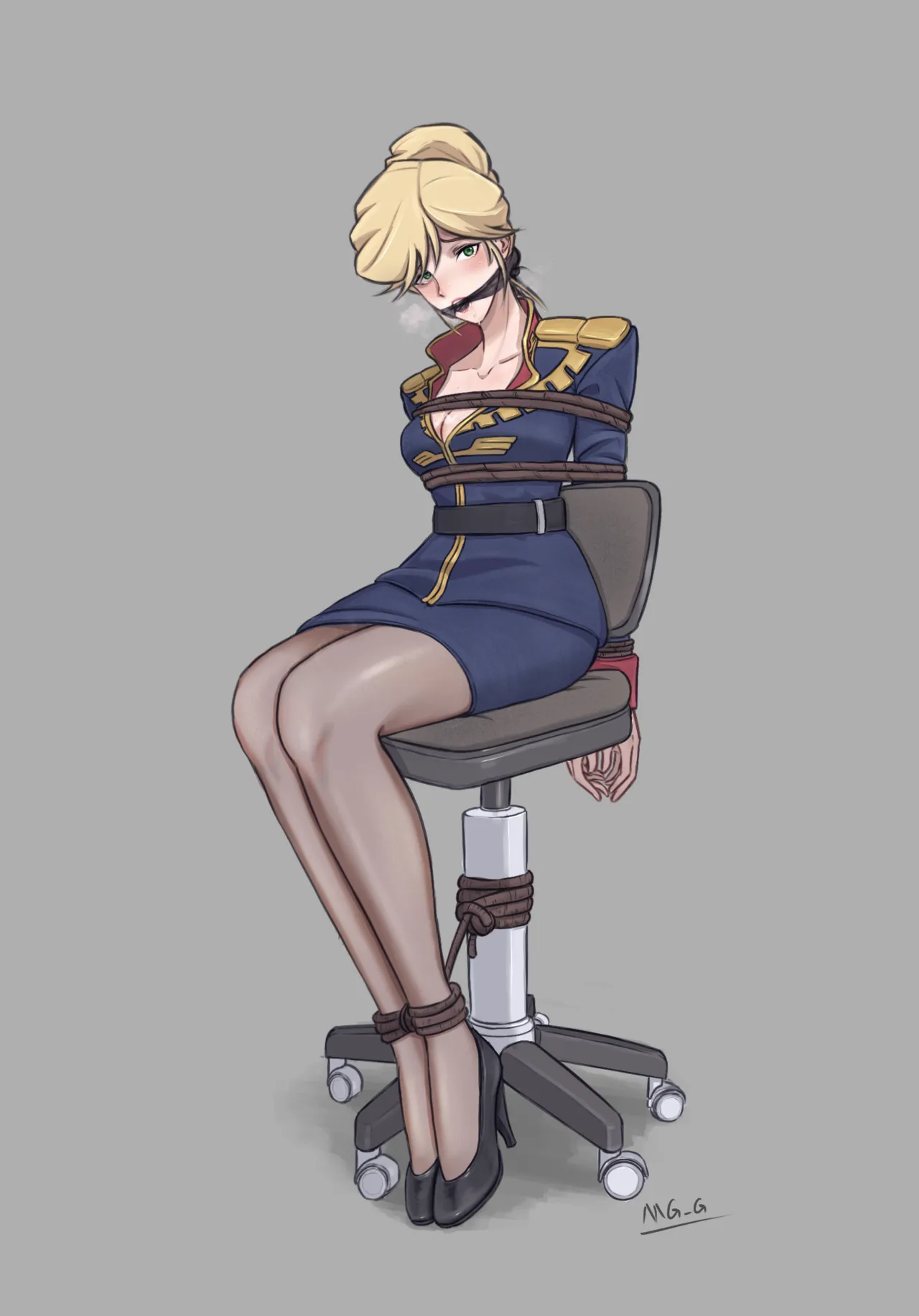 军装少女 page 101 - military hentai manga - read online free