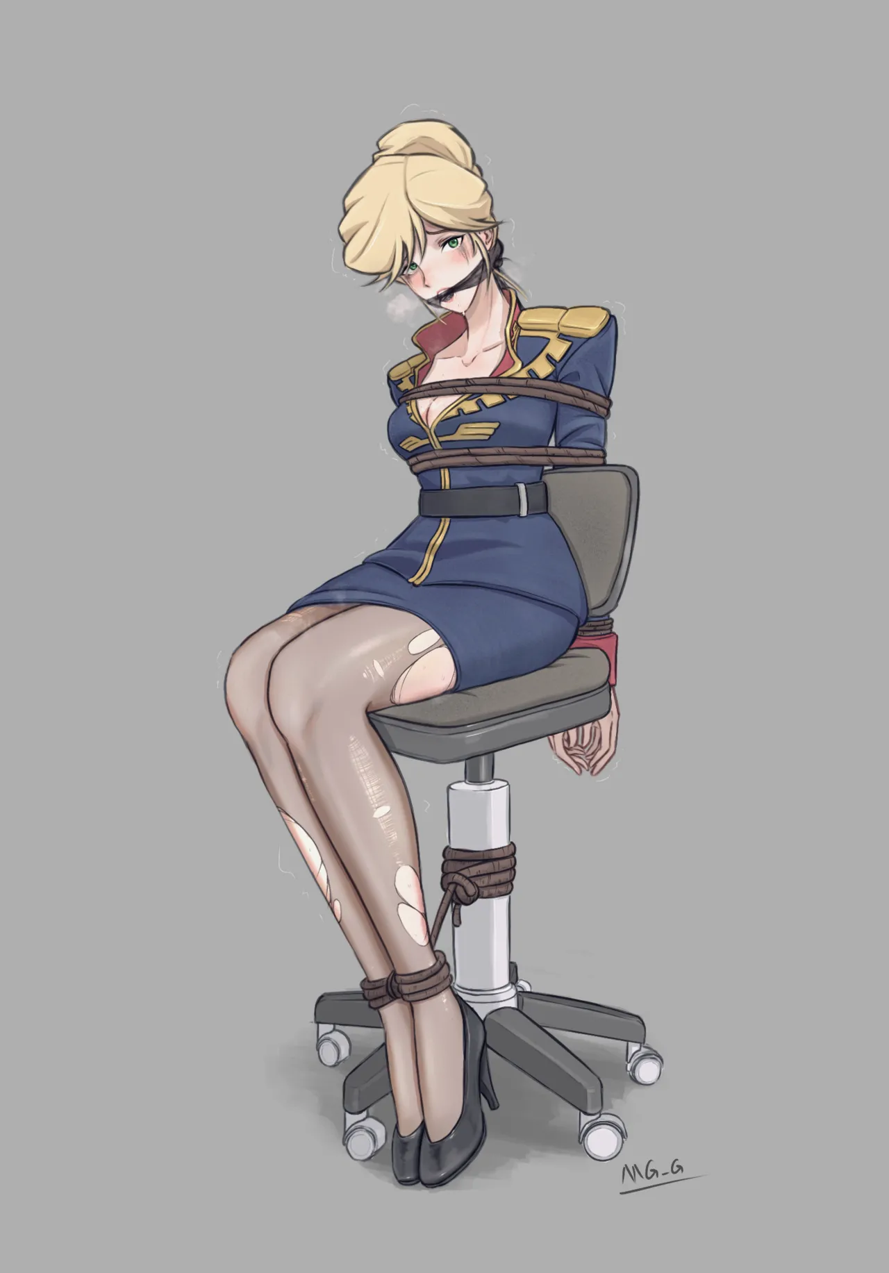 军装少女 page 102 - military hentai manga - read online free