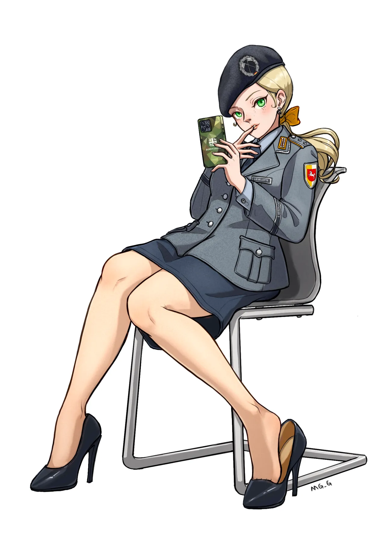 军装少女 page 31 - military hentai manga - read online free