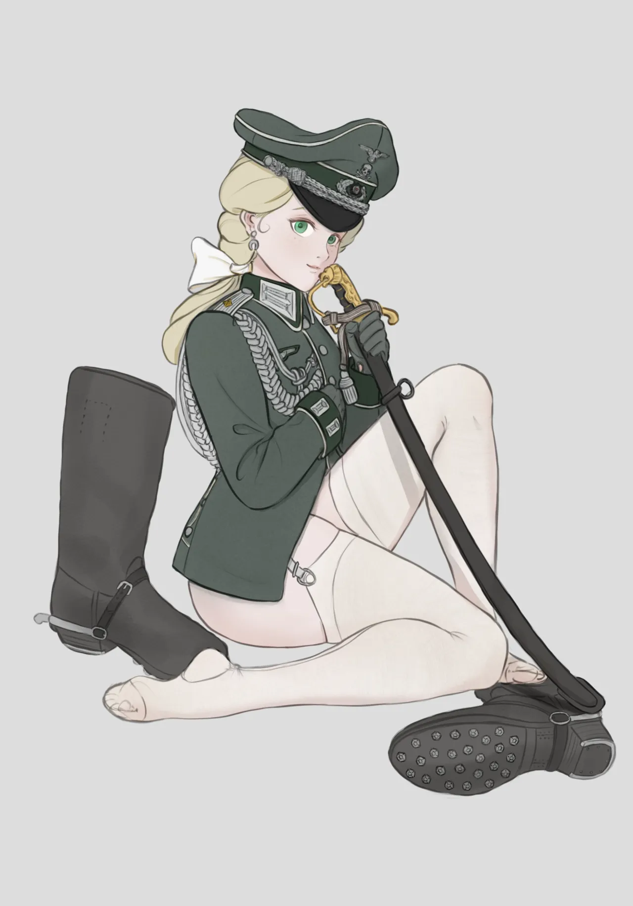 军装少女 page 68 - military hentai manga - read online free