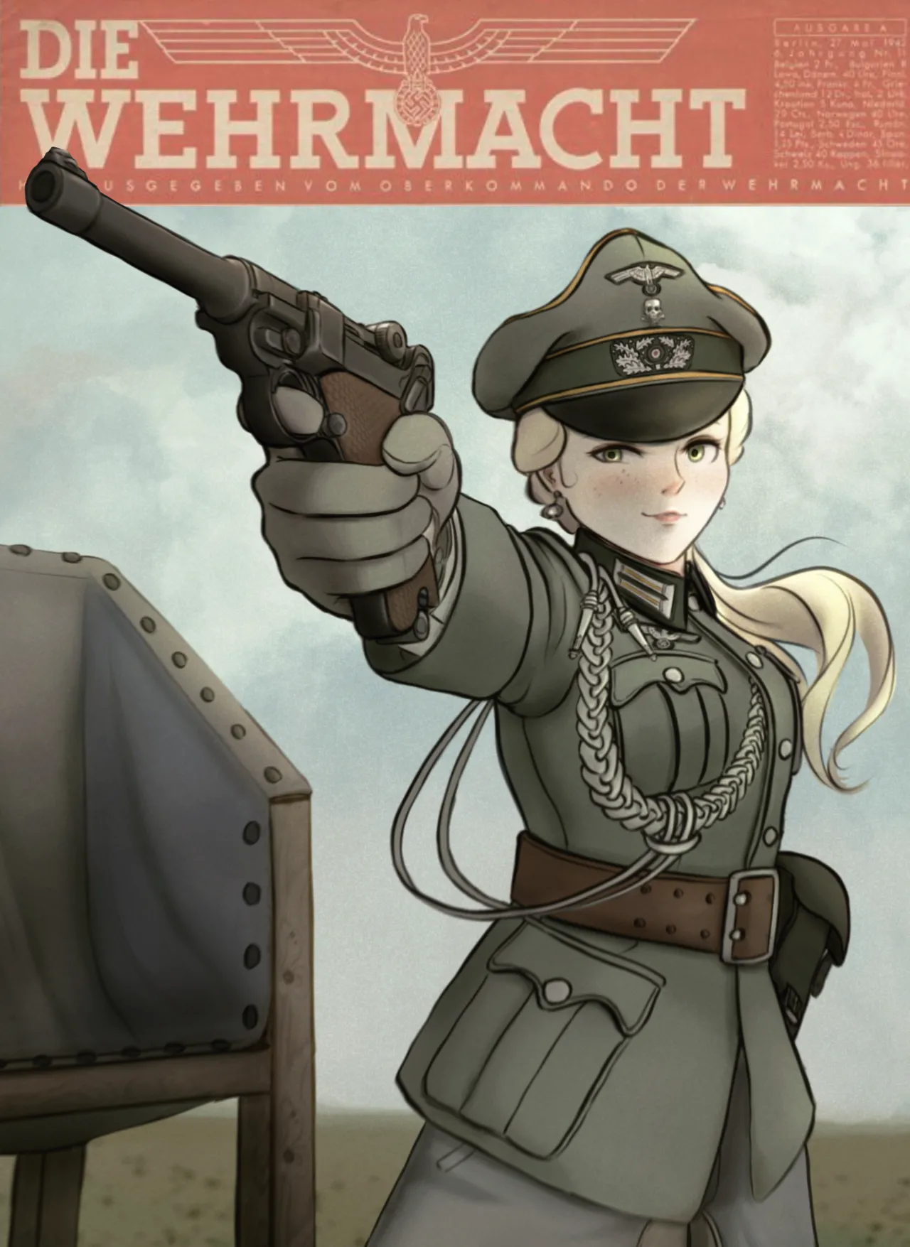 军装少女 page 69 - military hentai manga - read online free