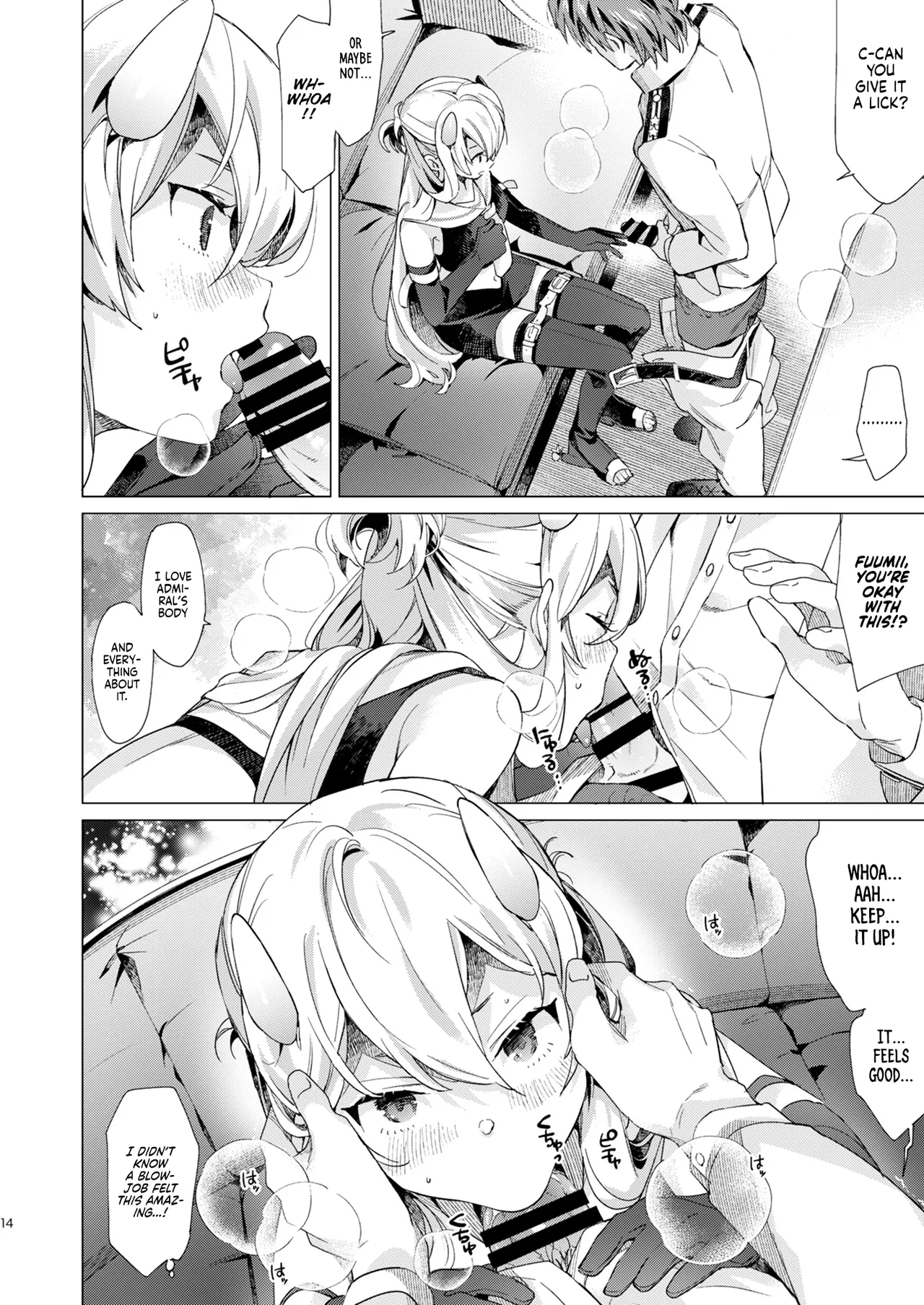 Fuumii Holic page 13 featuring teitoku kantai collection parody - sole female sole male hentai manga - read online free