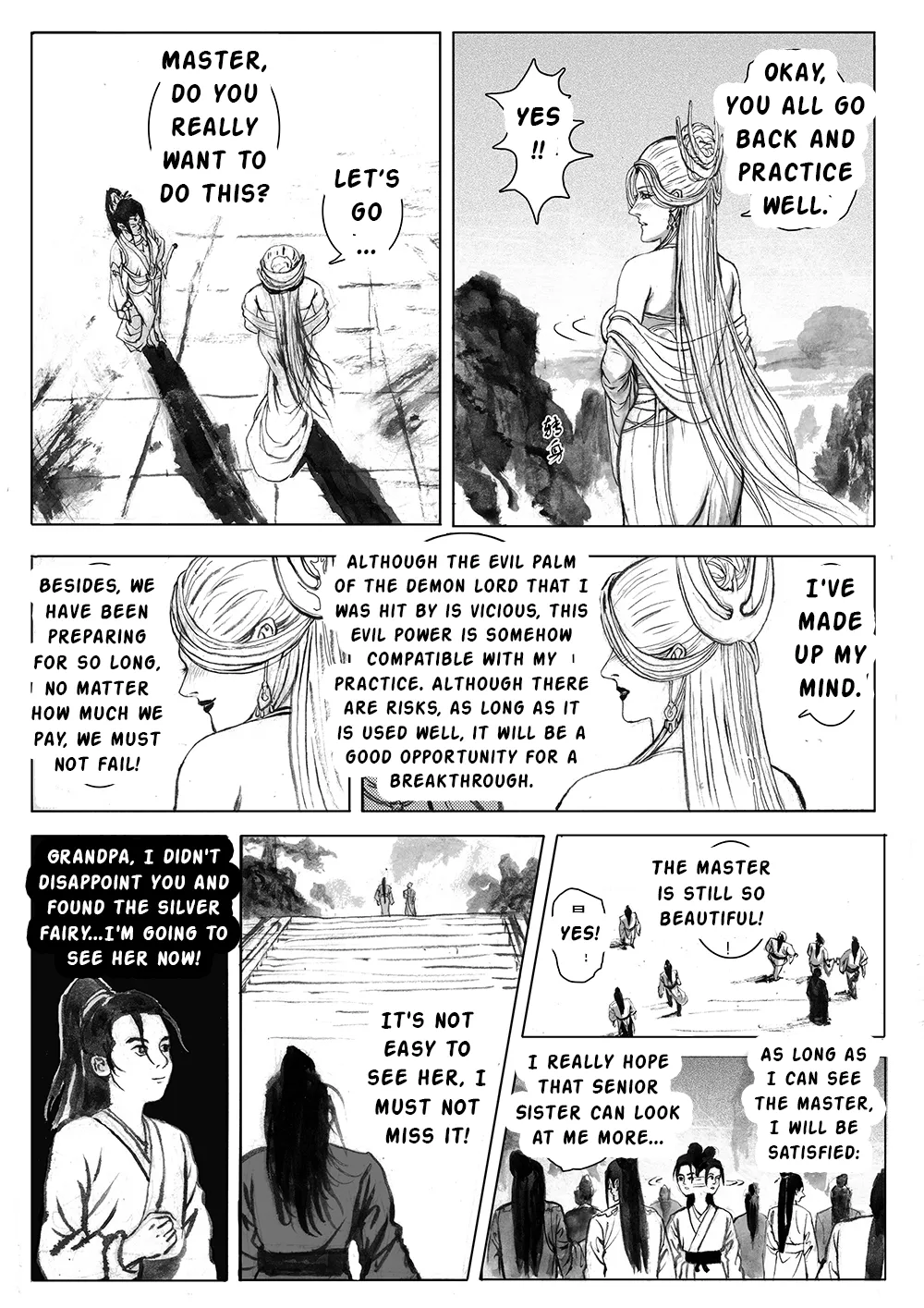 The Immortal Binding Journey - Retreat page 9 original parody - rough translation horns hentai manga - read online free