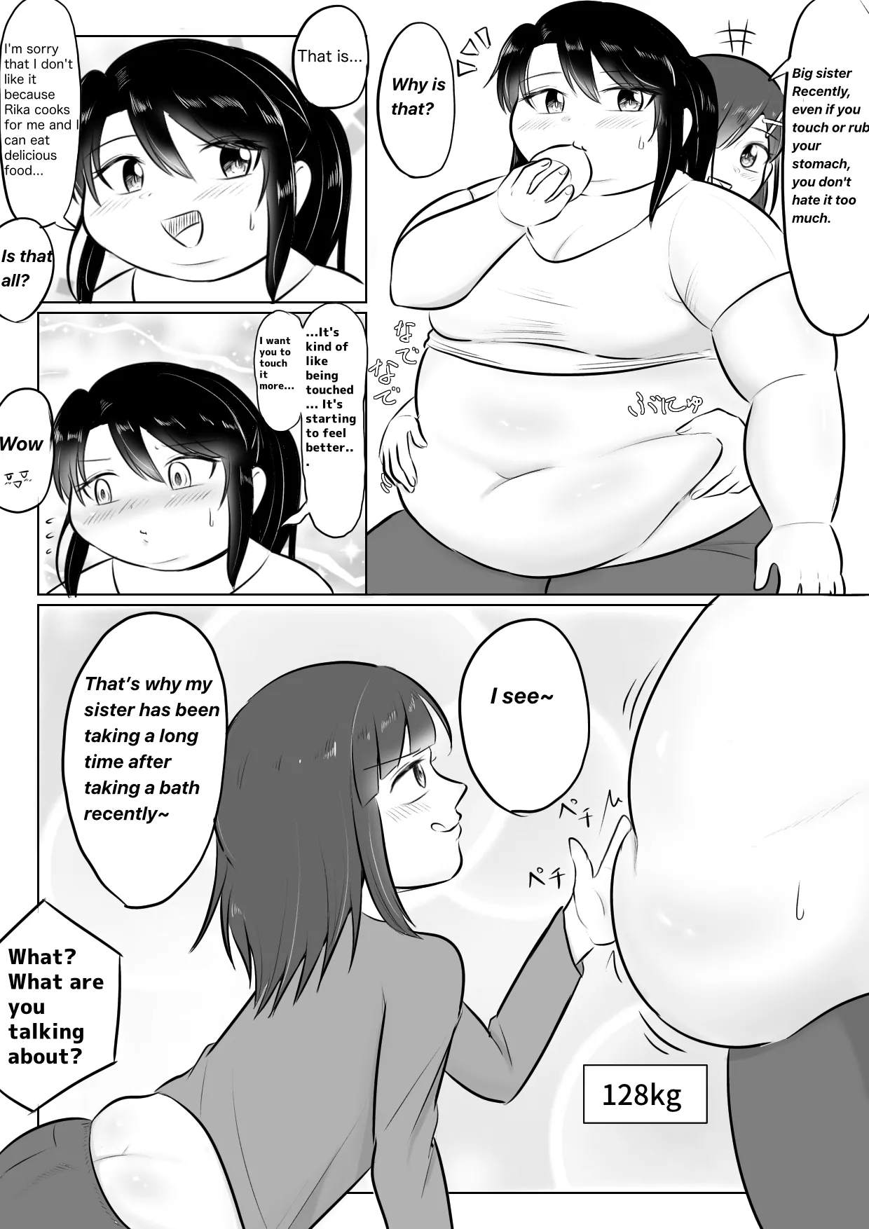 Longing for softness page 36 original parody - bbw weight gain hentai manga - read online free