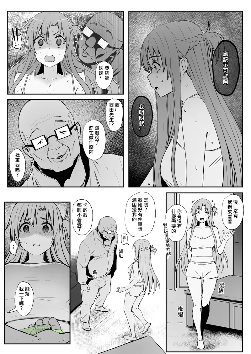 Asuna - Nishida 3 page 15 featuring asuna yuuki sword art online parody - big breasts glasses hentai manga - read online free