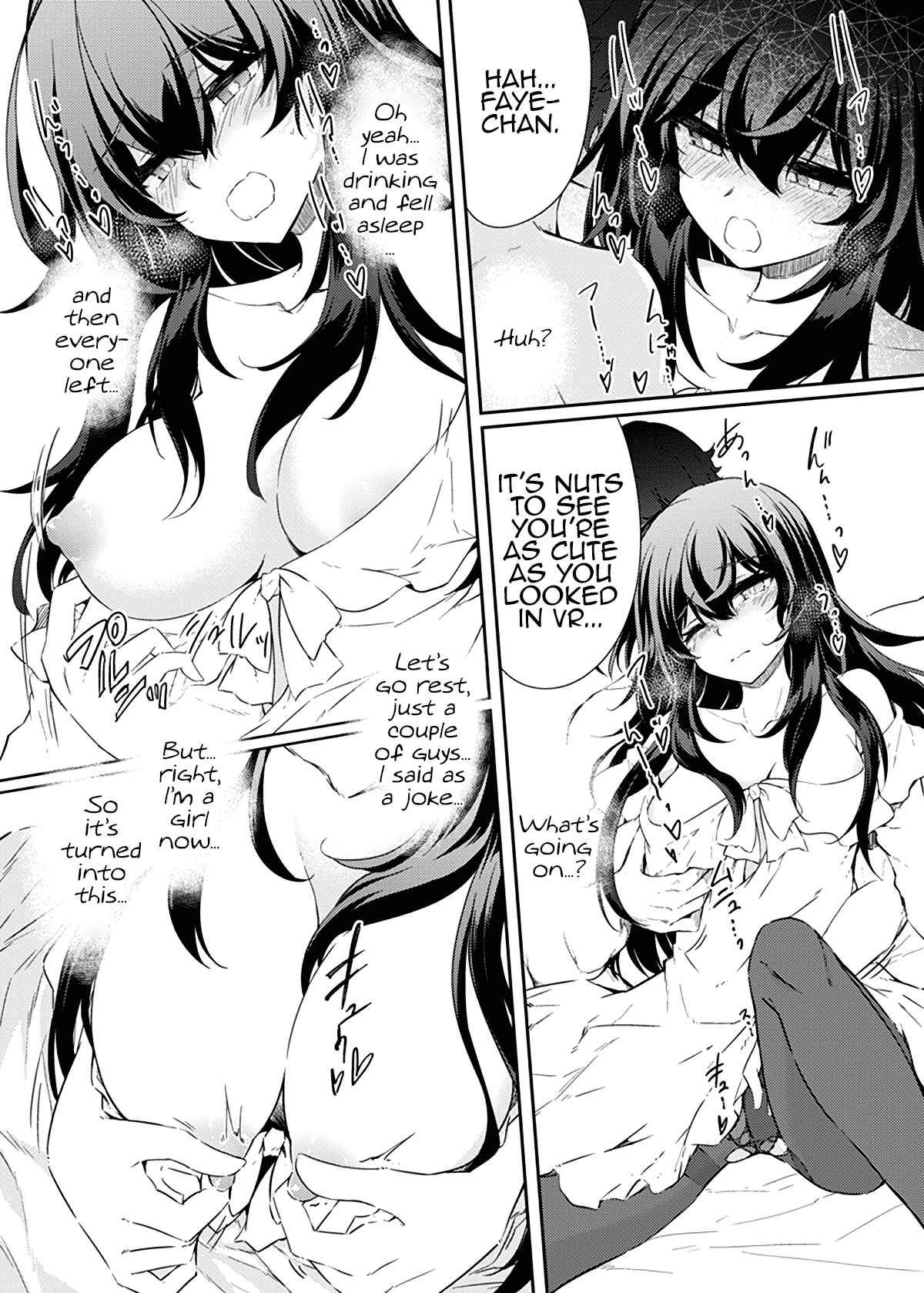 [GAULOISES BluE (Amano Chiharu)] VR mo Real mo TS Mesu ni Narimashita. | I Became a Girl Both in VR and in IRL [Digital] [English] [MMAG Translations]] page 26 original parody - shemale x-ray hentai manga - read online free