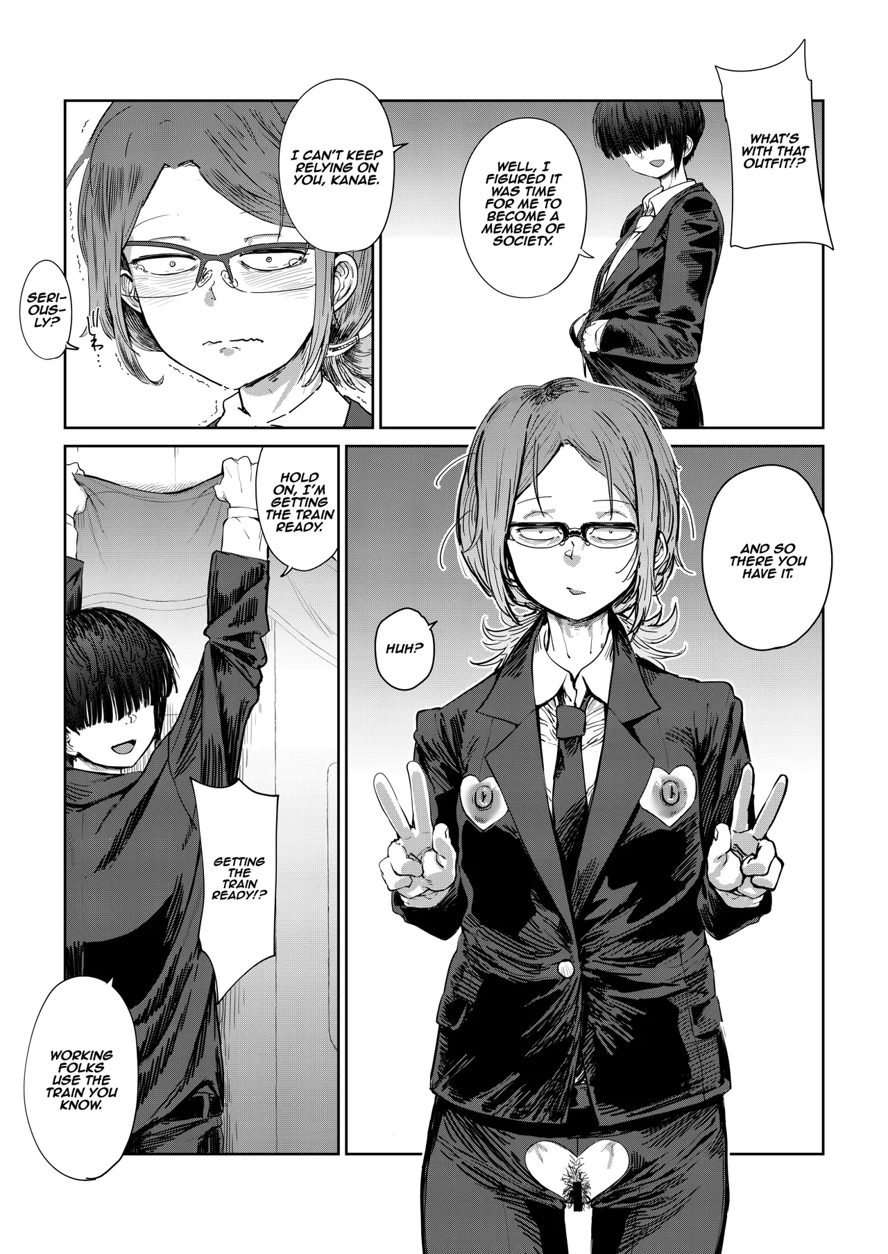 Tsukareta OL Tai Himo Danshi page 36 original parody - sole female sole male hentai manga - read online free