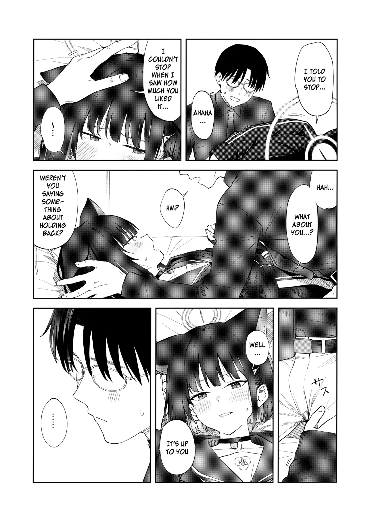 Sensei, Doushite Watashi nano...? | Sensei, Why Me...? page 22 featuring sensei blue archive parody - condom pantyhose hentai manga - read online free