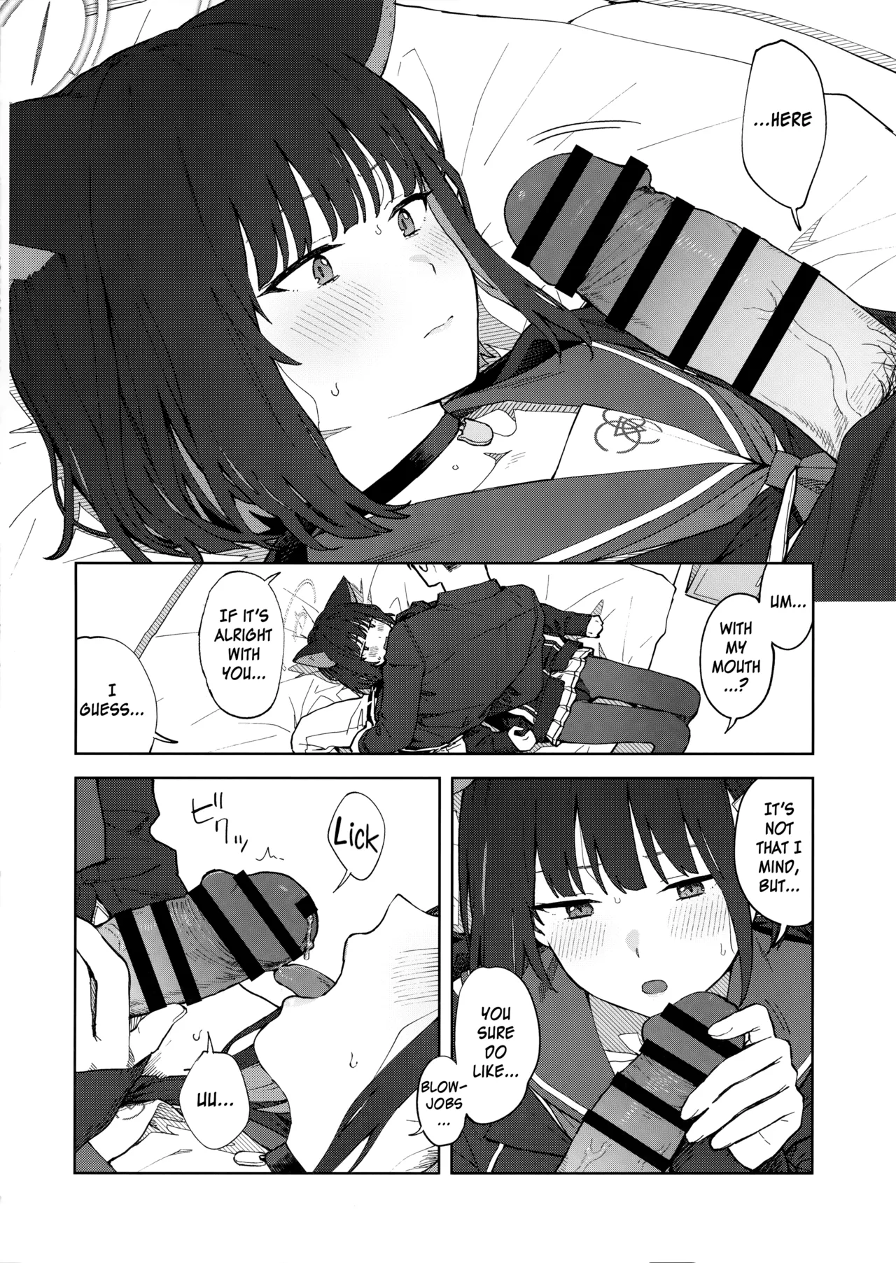 Sensei, Doushite Watashi nano...? | Sensei, Why Me...? page 23 featuring kazusa kyouyama blue archive parody - sole female sole male hentai manga - read online free