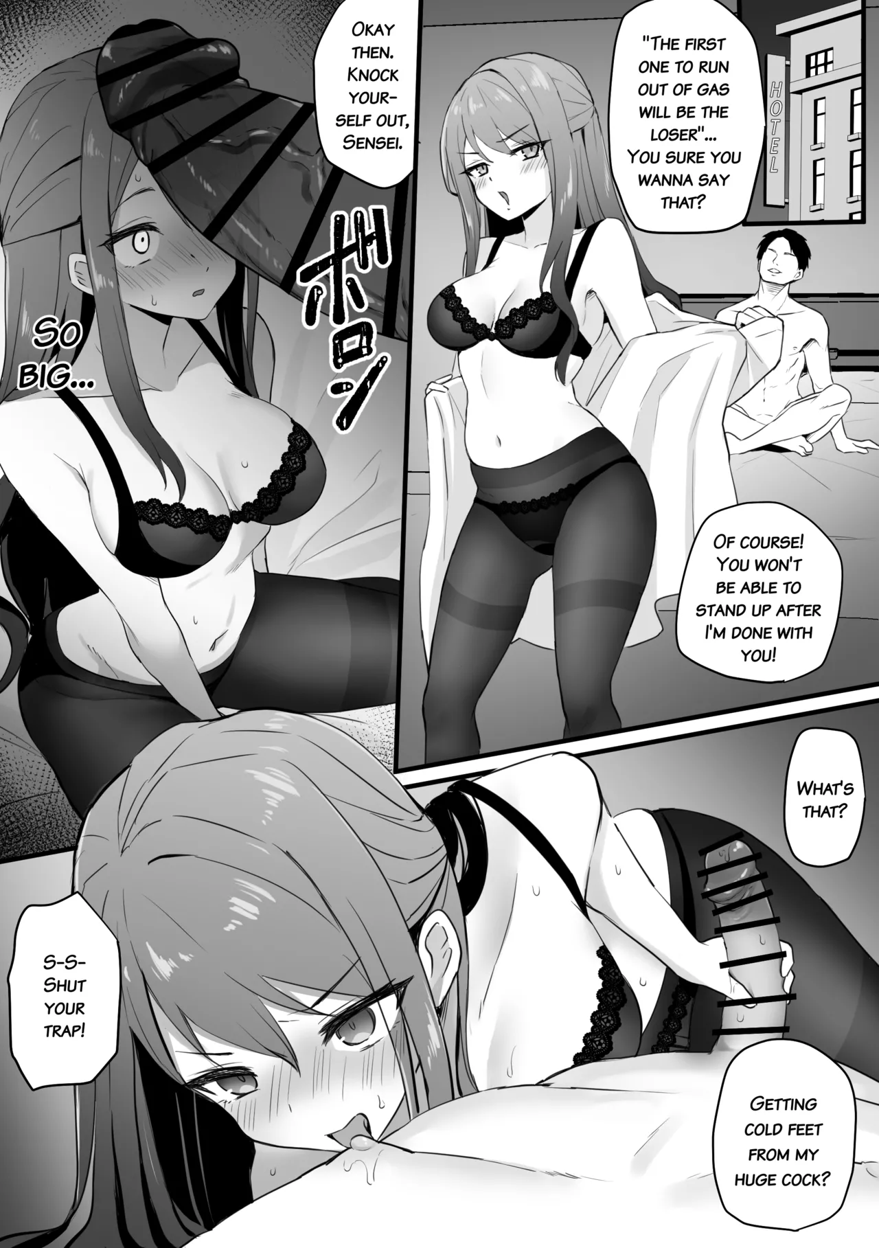 Gundo Mirei Ecchi Shoubu page 10 featuring gundo mirei nijisanji parody - sole female sole male hentai manga - read online free