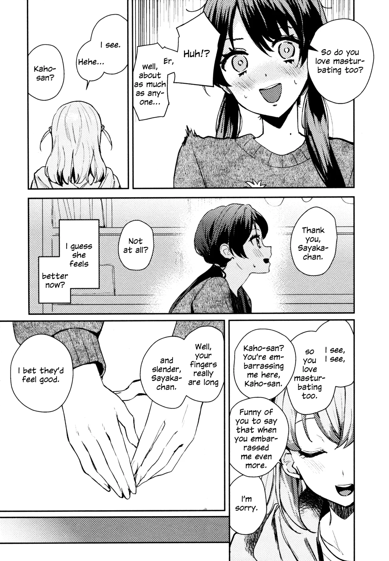 Aspherical Love page 12 featuring sayaka murano love live hasunosora jogakuin school idol club parody - yuri females only hentai manga - read online free