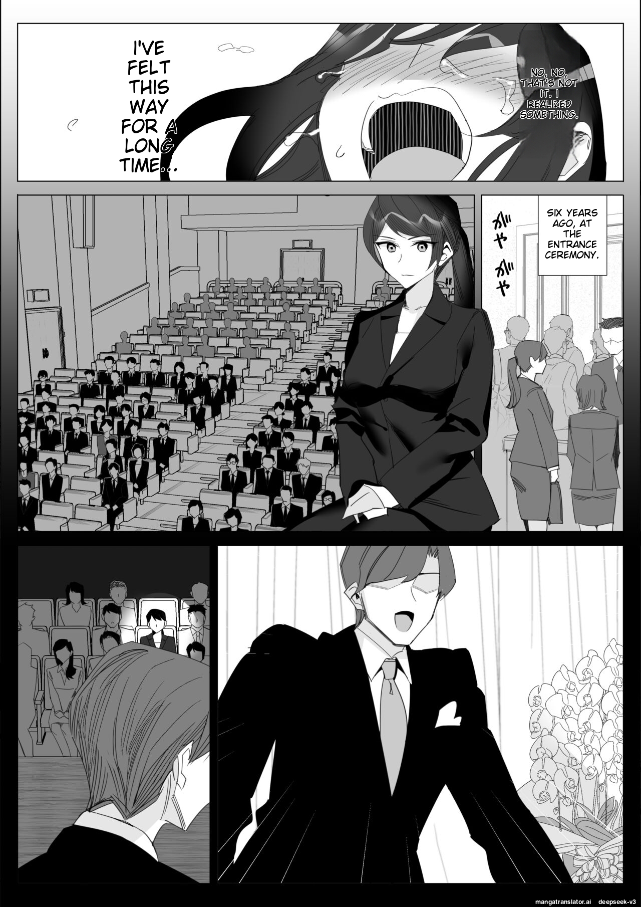 Pride no Takai Career Joshi ga Batsuichi Furyou Joushi ni Netorareru Hanashi | A story about a proud career woman being seduced by her bad divorced boss page 258 original parody - business suit squirting hentai manga - read online free