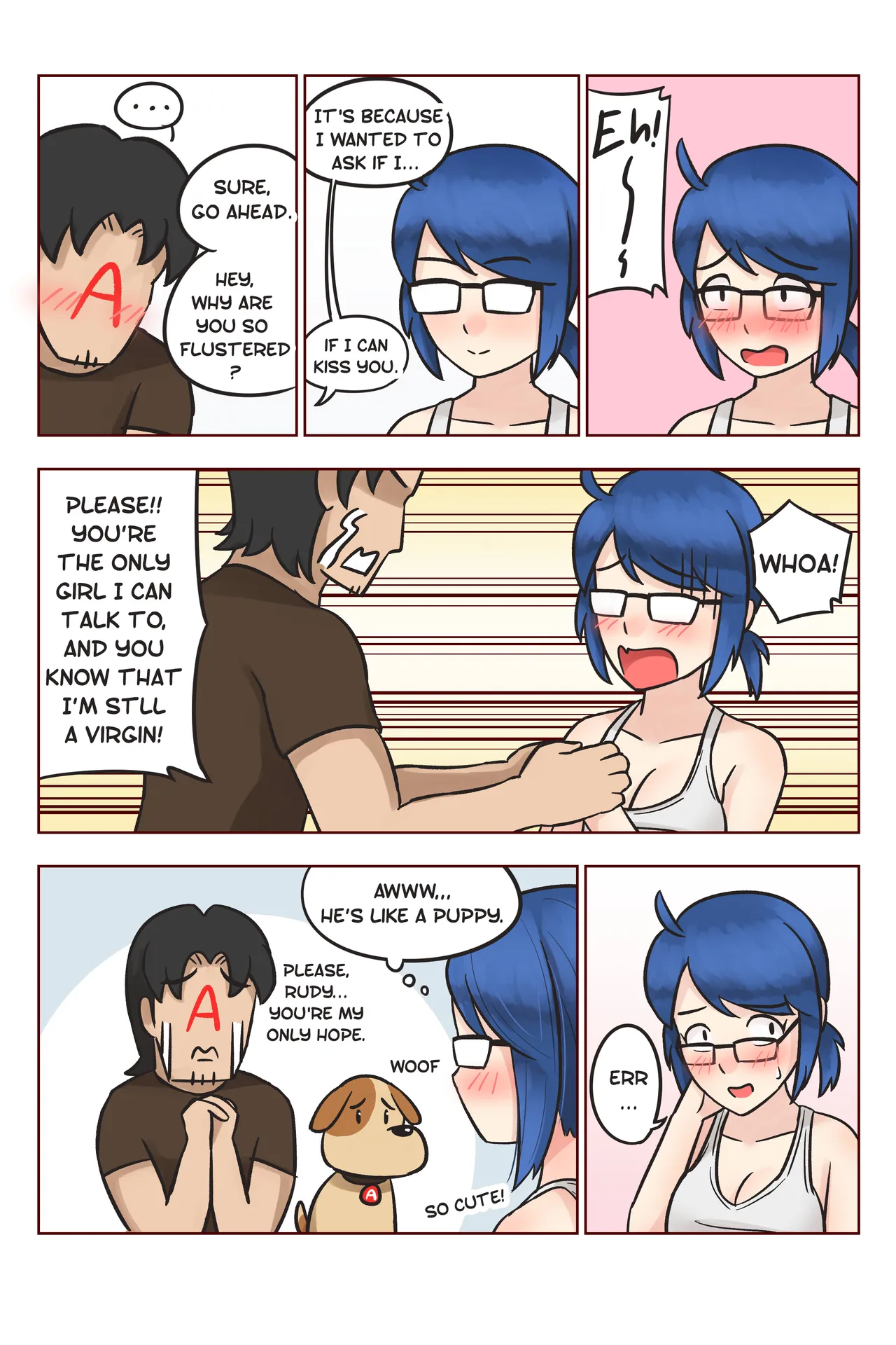 Rudy and Her Boys page 15 original parody - glasses uncensored hentai manga - read online free