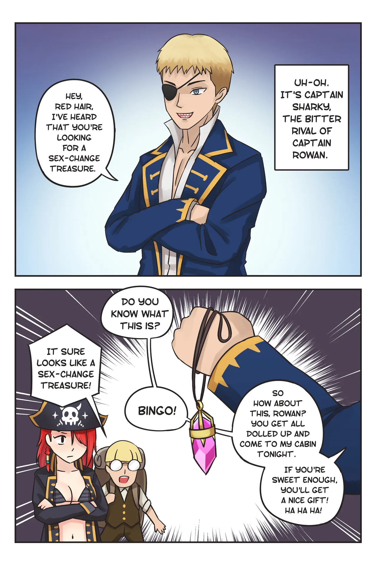 Rowan the Red Hair page 21 original parody - full color uncensored hentai manga - read online free