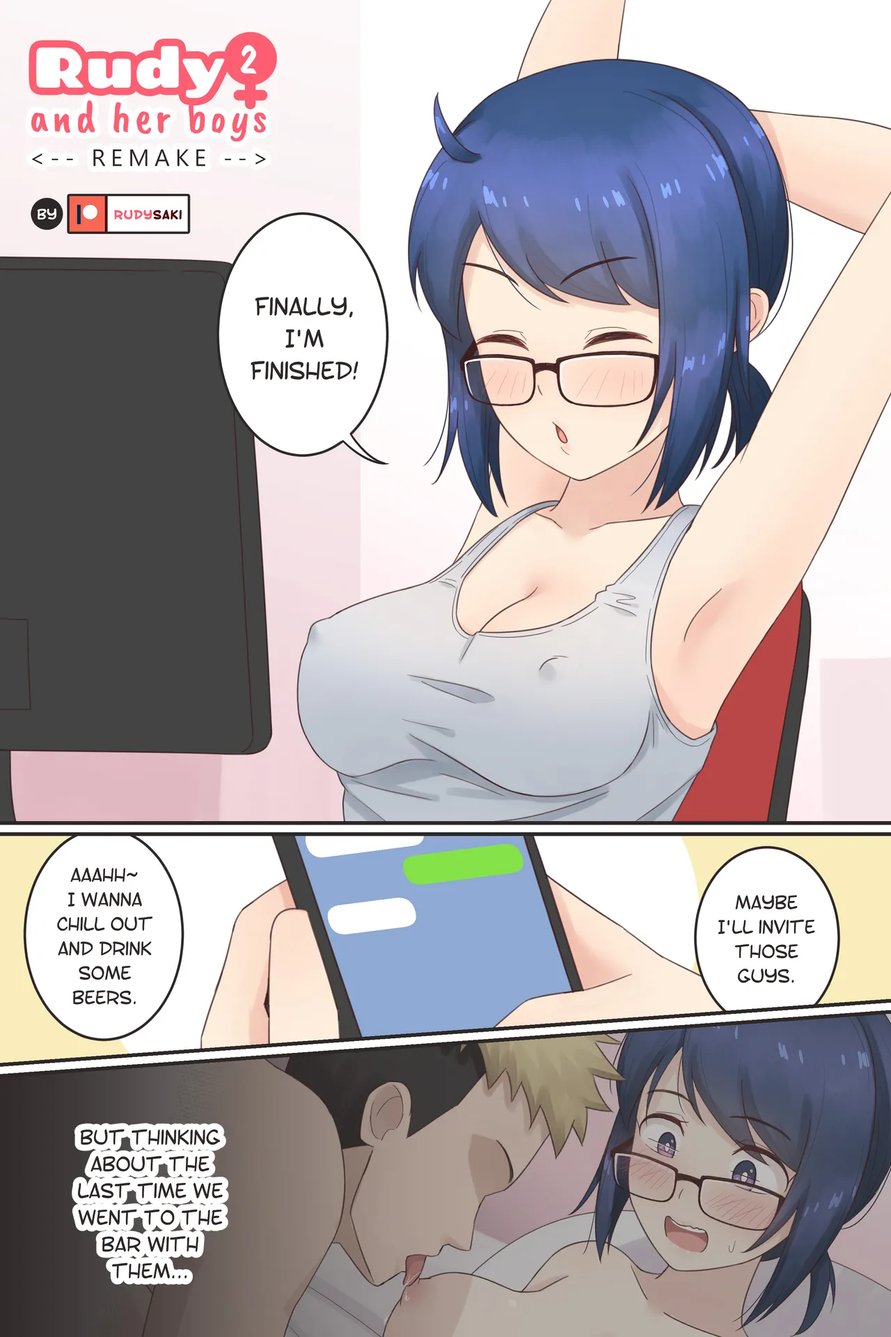 Rudy and Her Boys: Remake page 11 original parody - sole female full color hentai manga - read online free