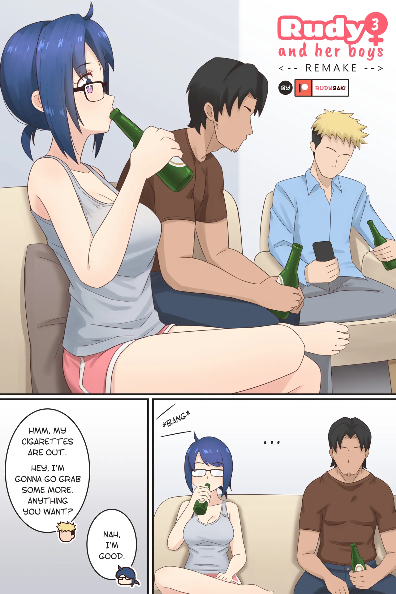 Rudy and Her Boys: Remake page 22 original parody - sole female full color hentai manga - read online free