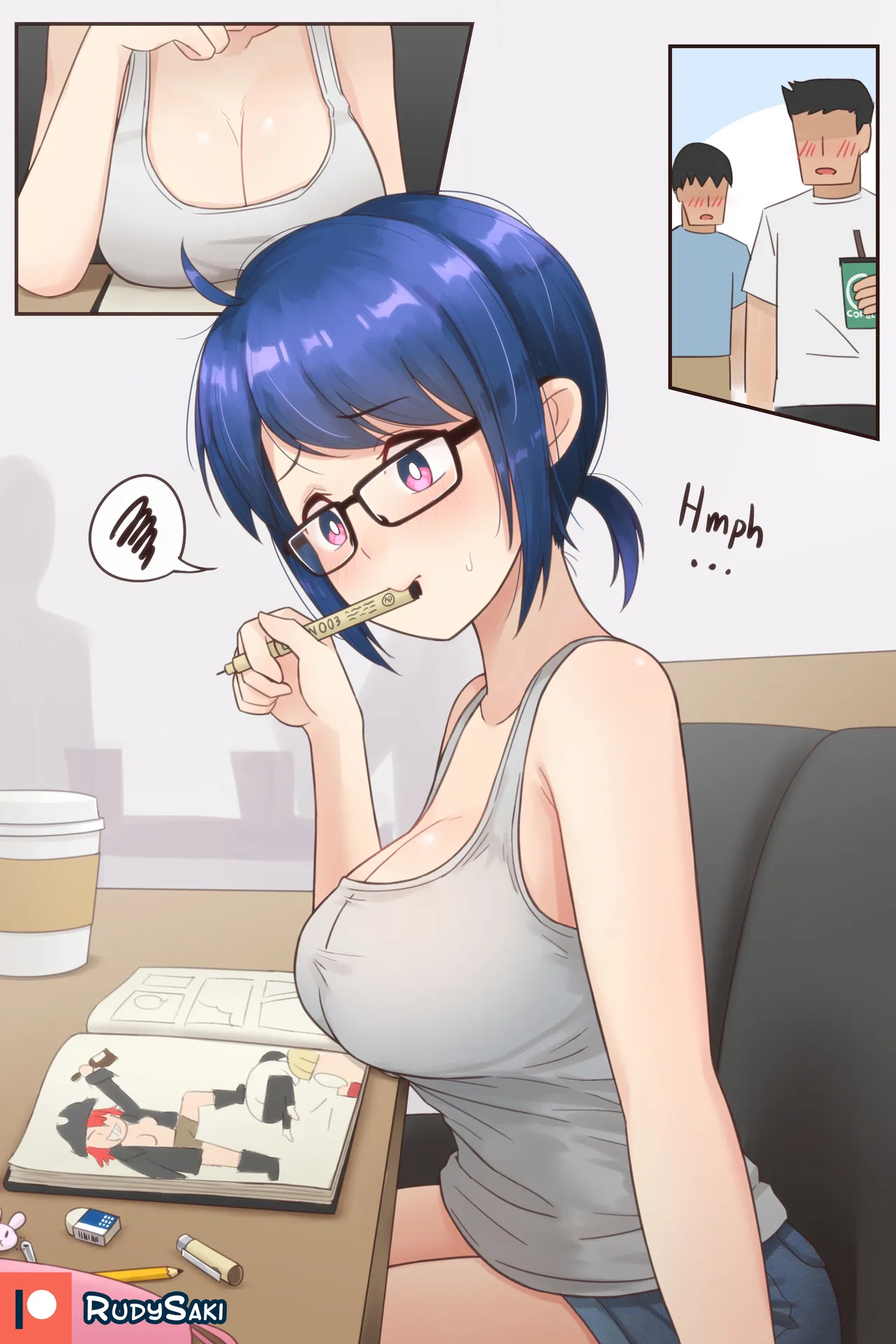 Rudy and Her Boys: Remake page 31 original parody - glasses uncensored hentai manga - read online free