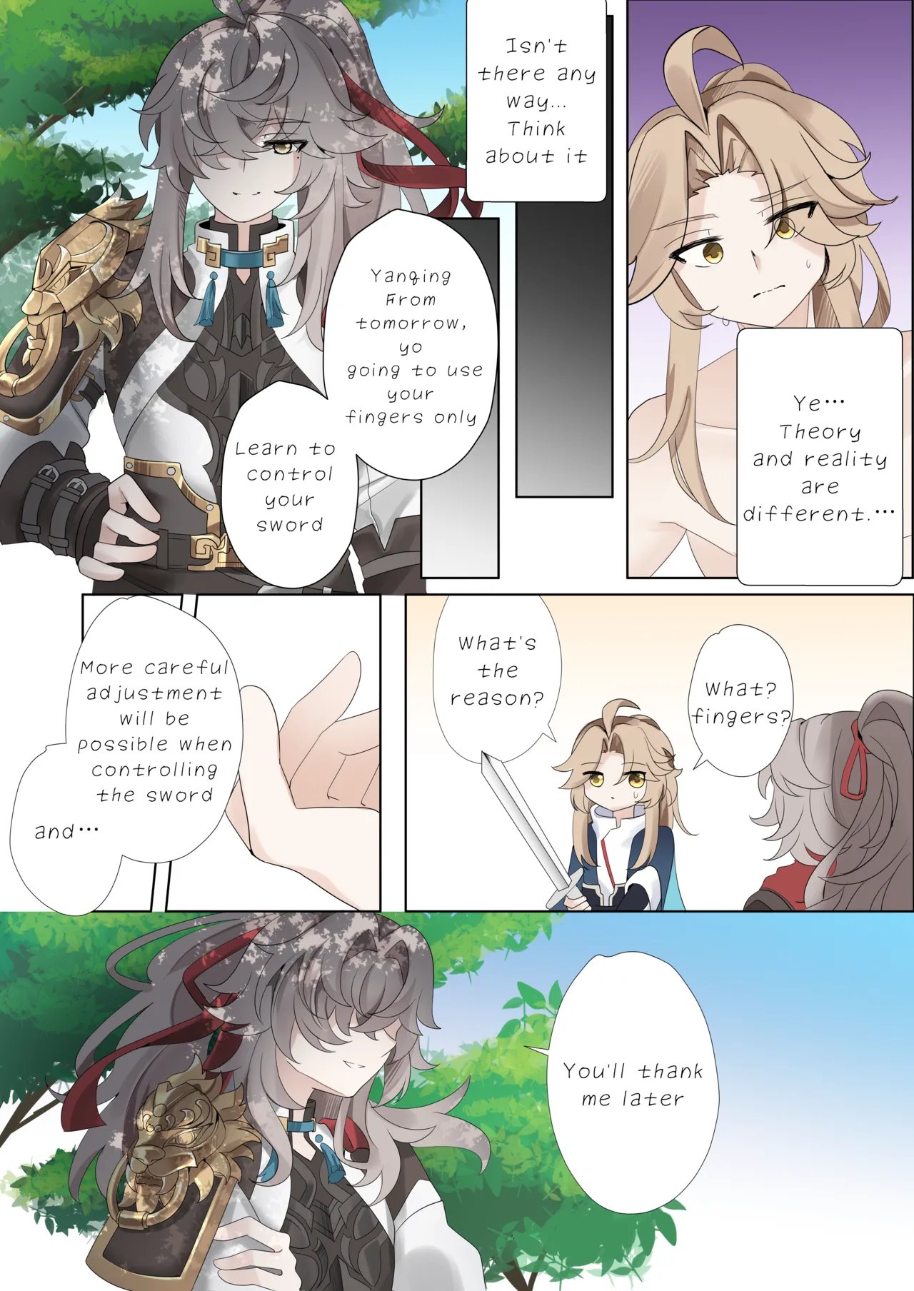 I can't lose to this guy page 20 featuring yanqing honkai star rail parody - uncensored nakadashi hentai manga - read online free