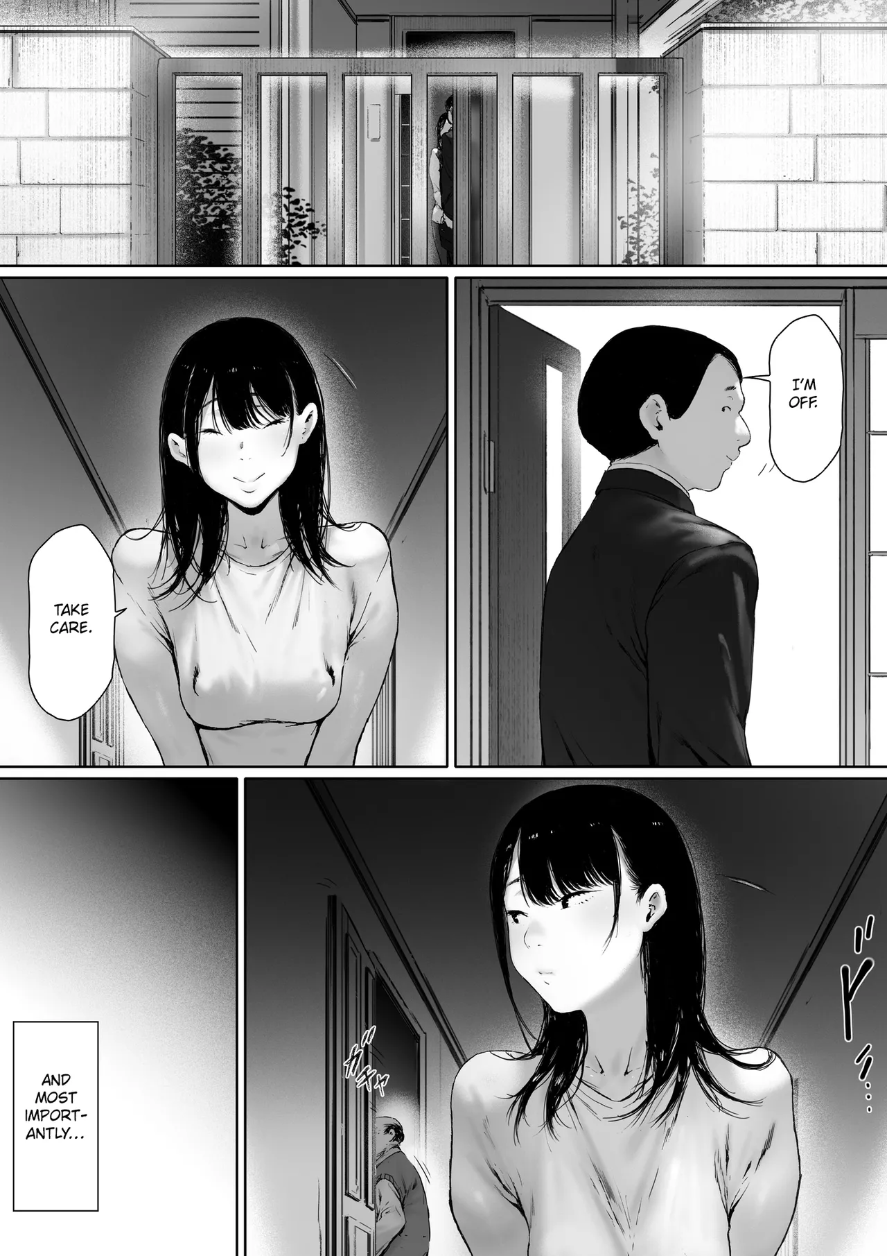 [Morita Shiki] Gifu to Doukyou Suru ni Natta Shiawase na Shinkon Seikatsu o Okuro Hazu datta no ni Ch. 2 | Now Living With My Father-In-Law, I Was Supposed to Have a Happy Newlywed Life Part 2 [English] [Chalklog] page 90 original parody - inseki milf hentai manga - read online free